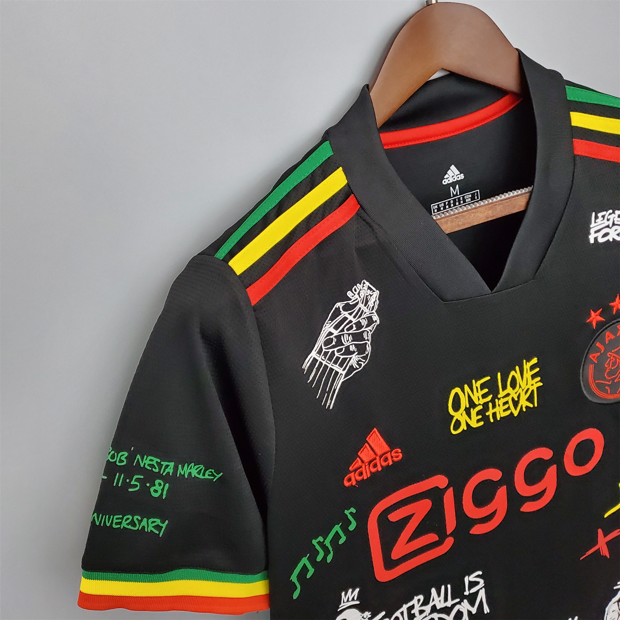 SIUjerseys-Retro Ajax x B-O-B Marly 21-22 Special Edition Jersey