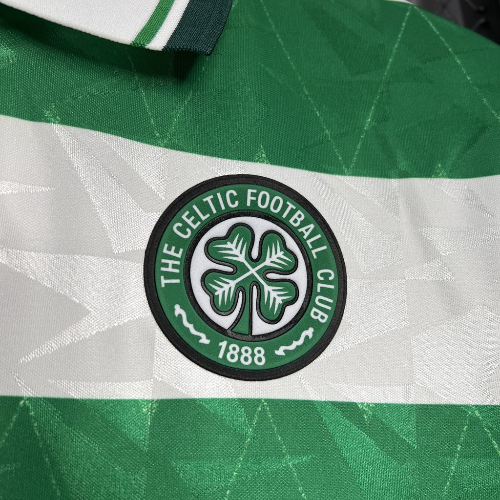 SIUjerseys-Retro Celtic 1989-91 Home Stadium Jersey