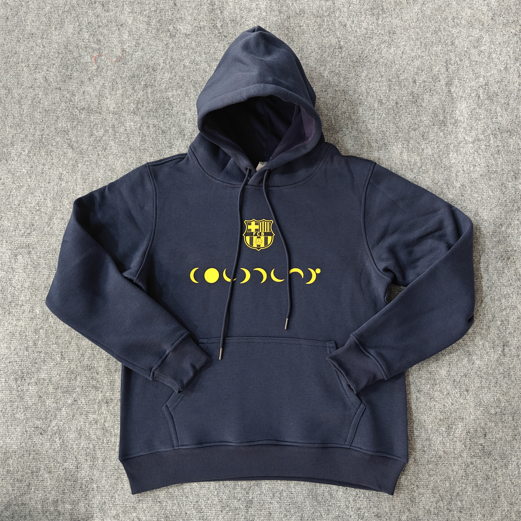 unitedfutballjersey-Barcelona X Coldplay 24-25 Moon Silhouette Hoodie - Deep Blue