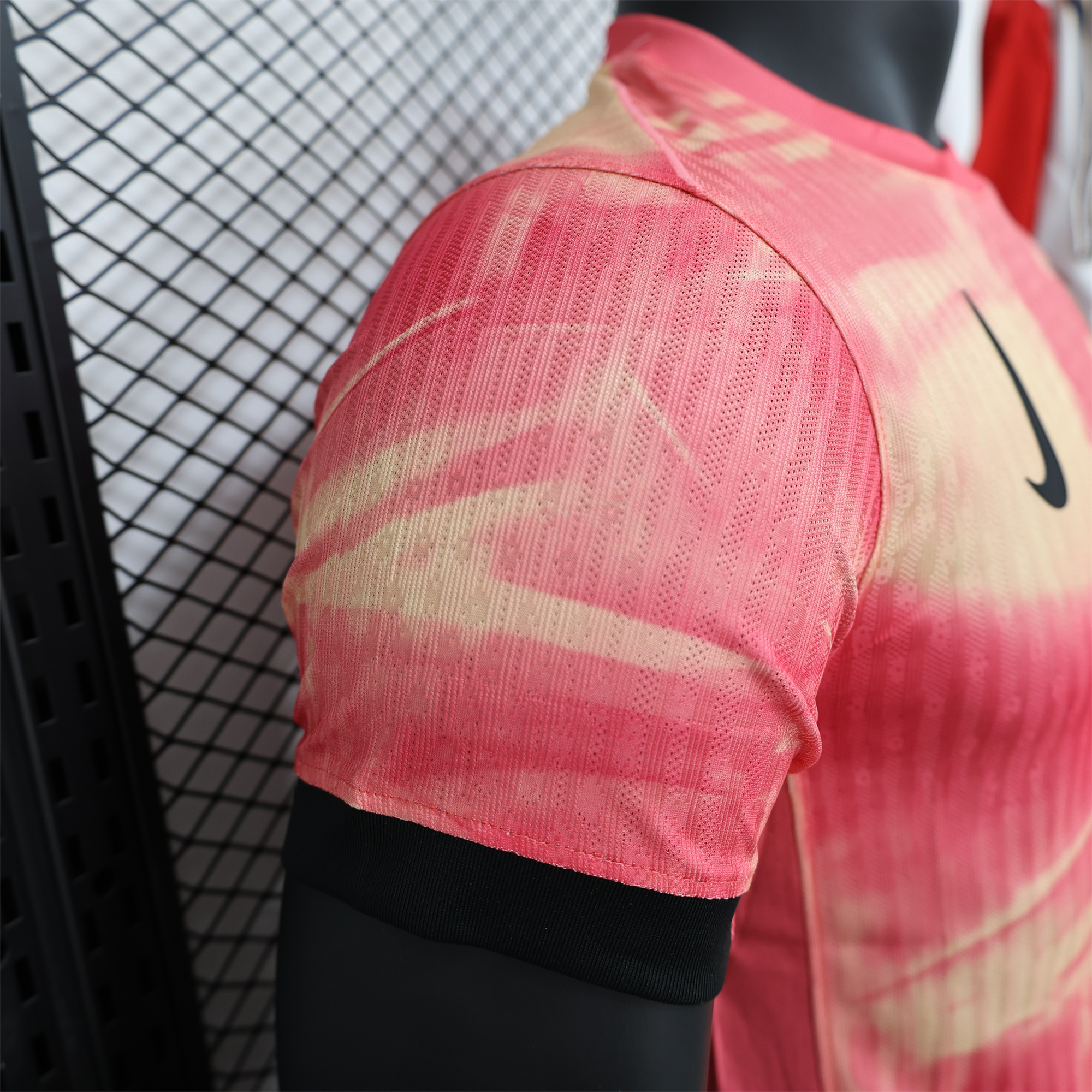 SIUjerseys-Barcelona 24-25 Orange Red Concept Edition Jersey - Player Version