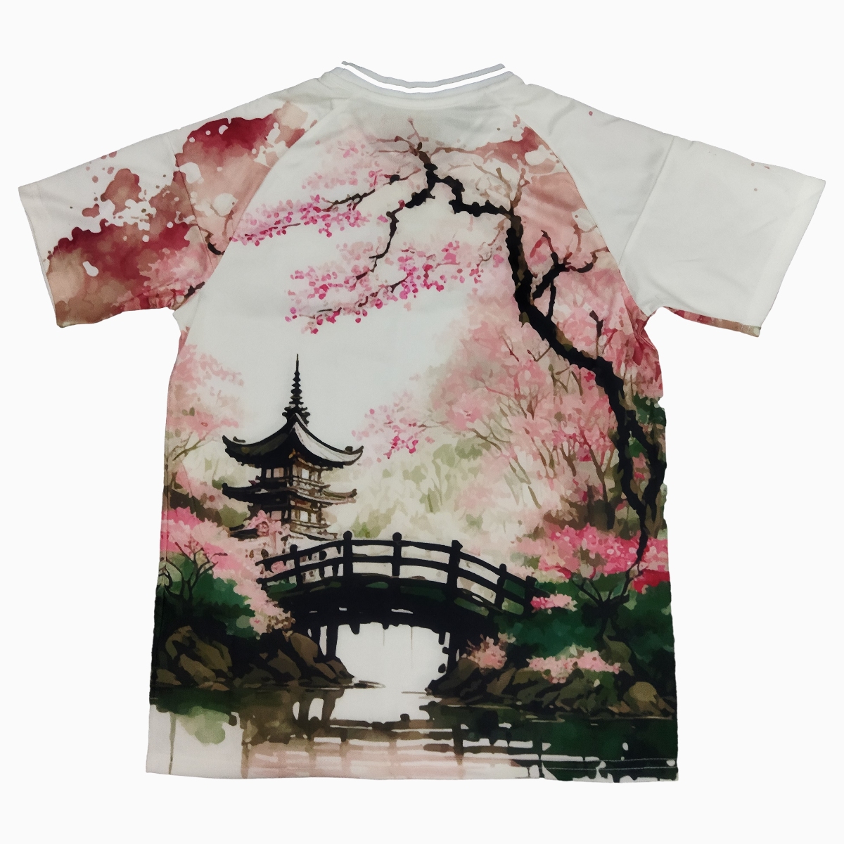 SIUjerseys-Japan 2024 Sakura Tree Special Edition White Jersey - Fans Version