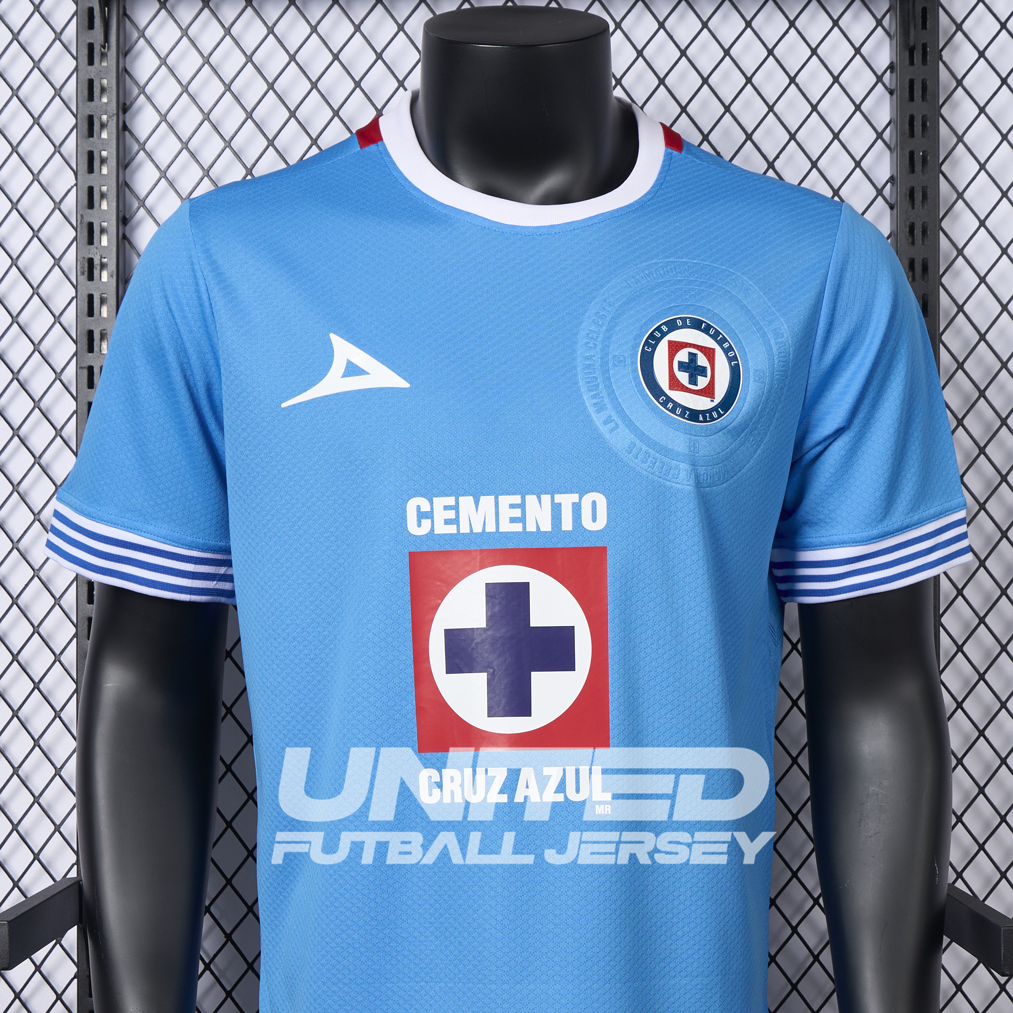unitedfutballjersey-Cruz Azul 24-25 Home Stadium Jersey - Player Version