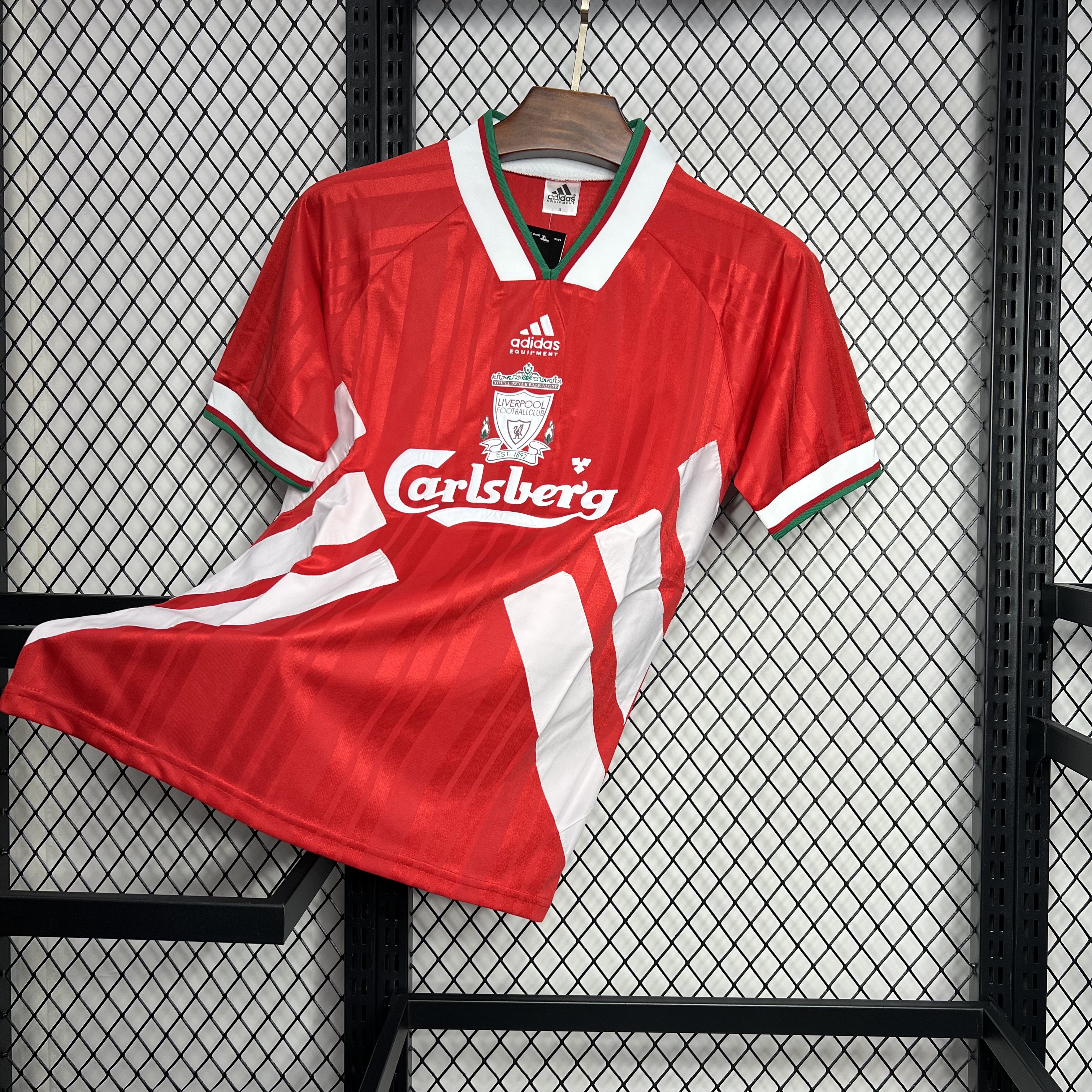 SIUjerseys-Retro Liver.pool 1993-95 Home Stadium Jersey
