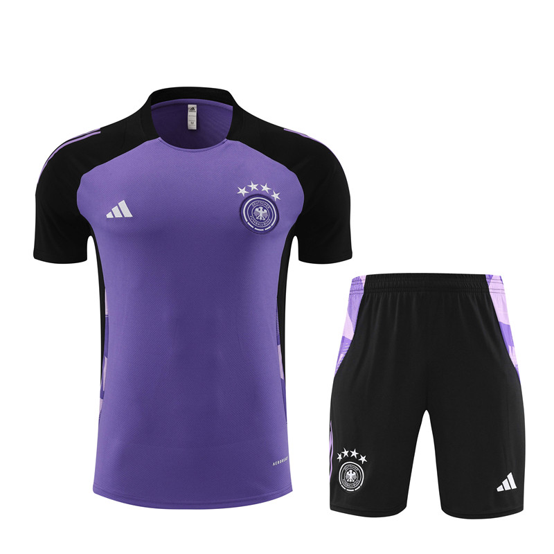SIUjerseys-Germany 2024 Short-Sleeve Training Set - Purple