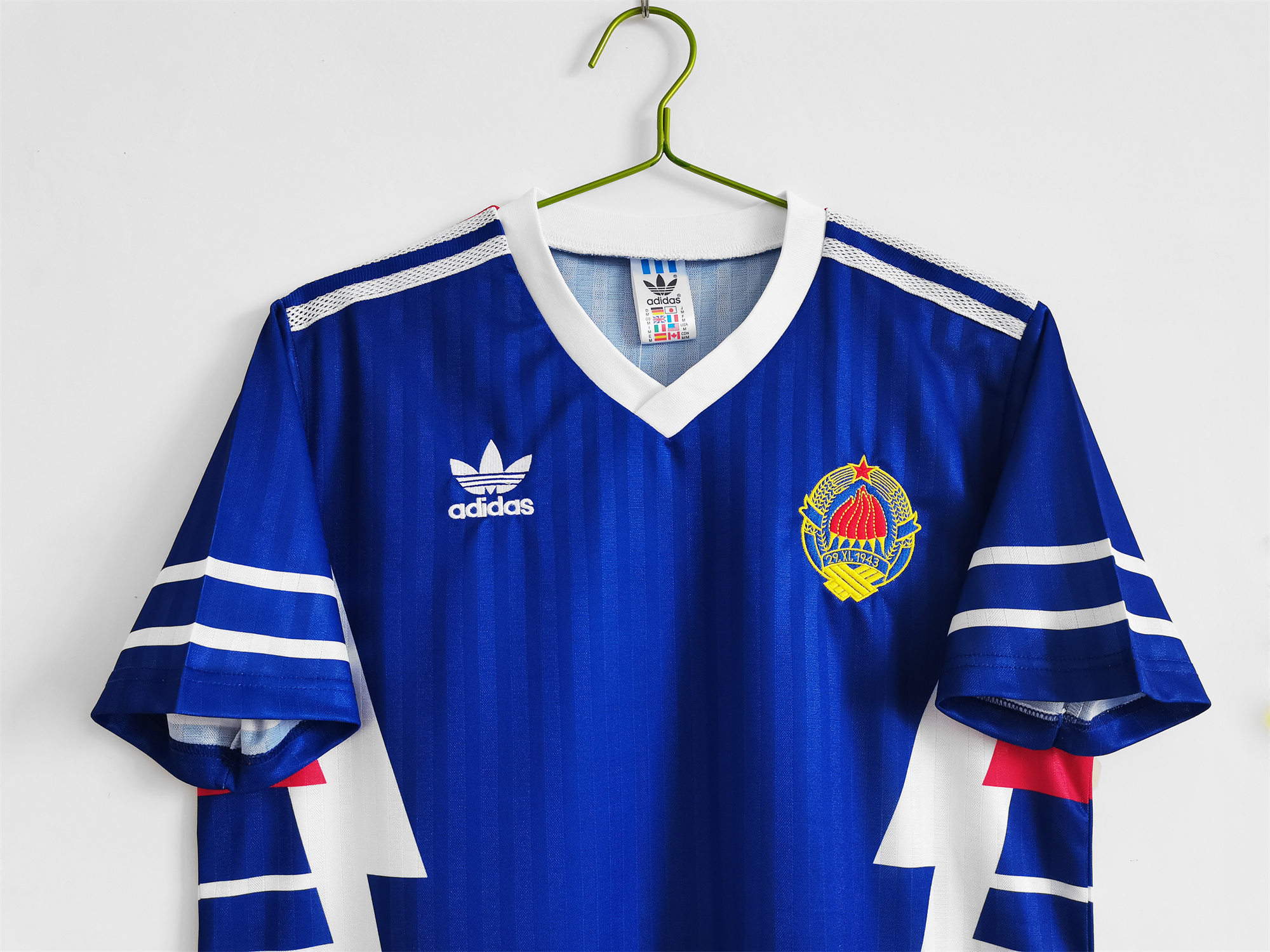 SIUjerseys-Retro Jugoslawien 1990 Home Stadium Jersey