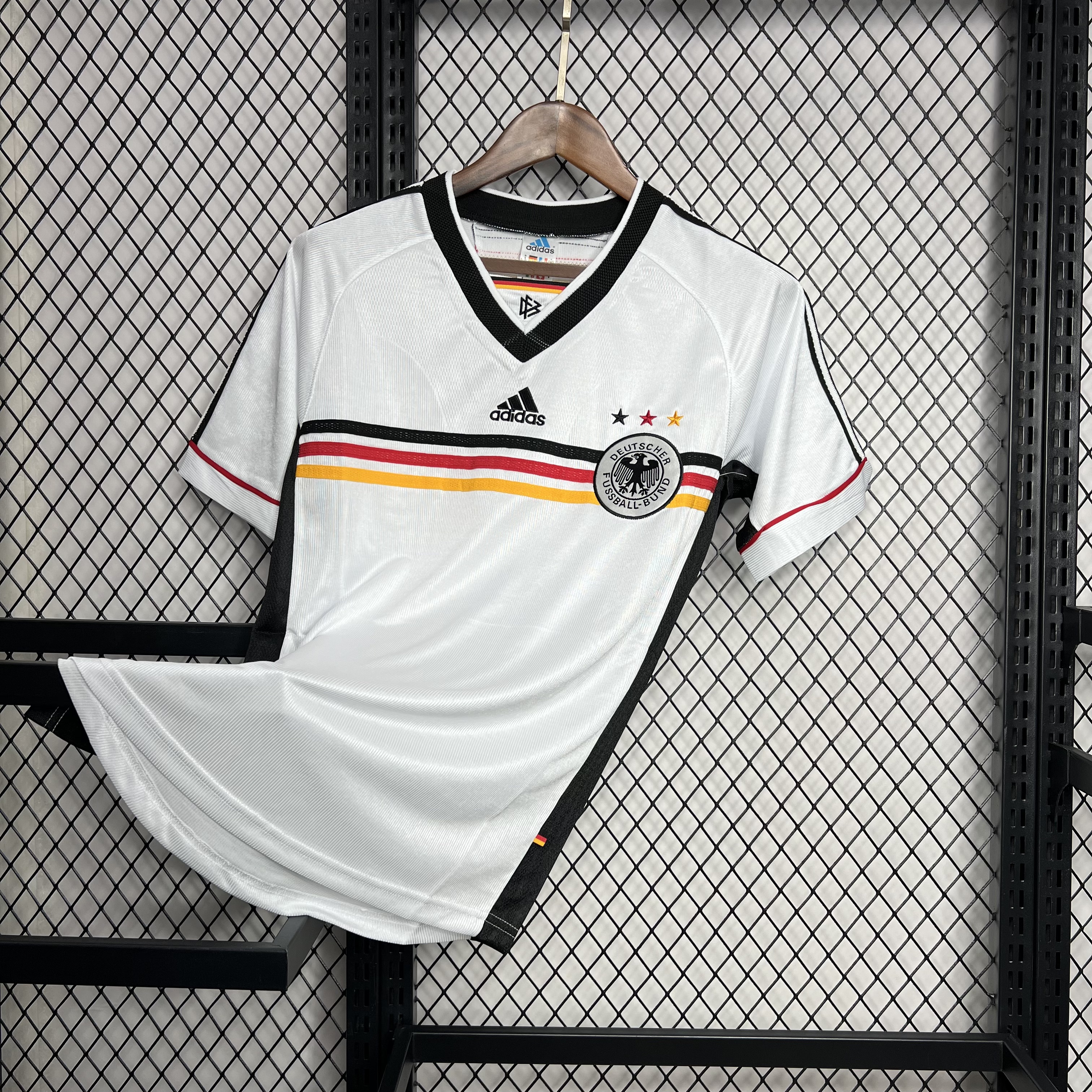 SIUjerseys-Retro Germany 1998 Home Stadium Jersey