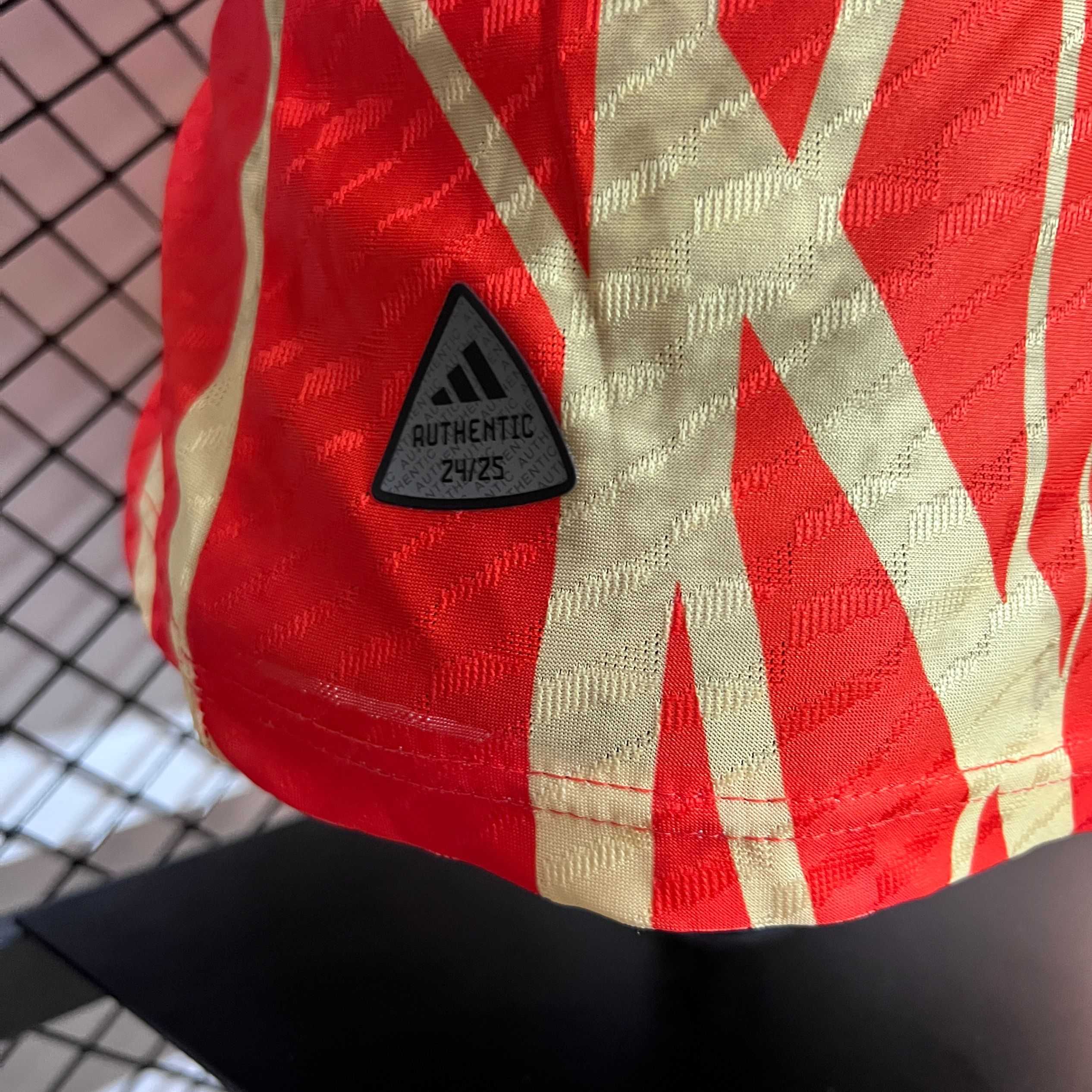 SIUjerseys-Bayern Munich 24-25 Red Pre-Match Training Jersey - Player Version