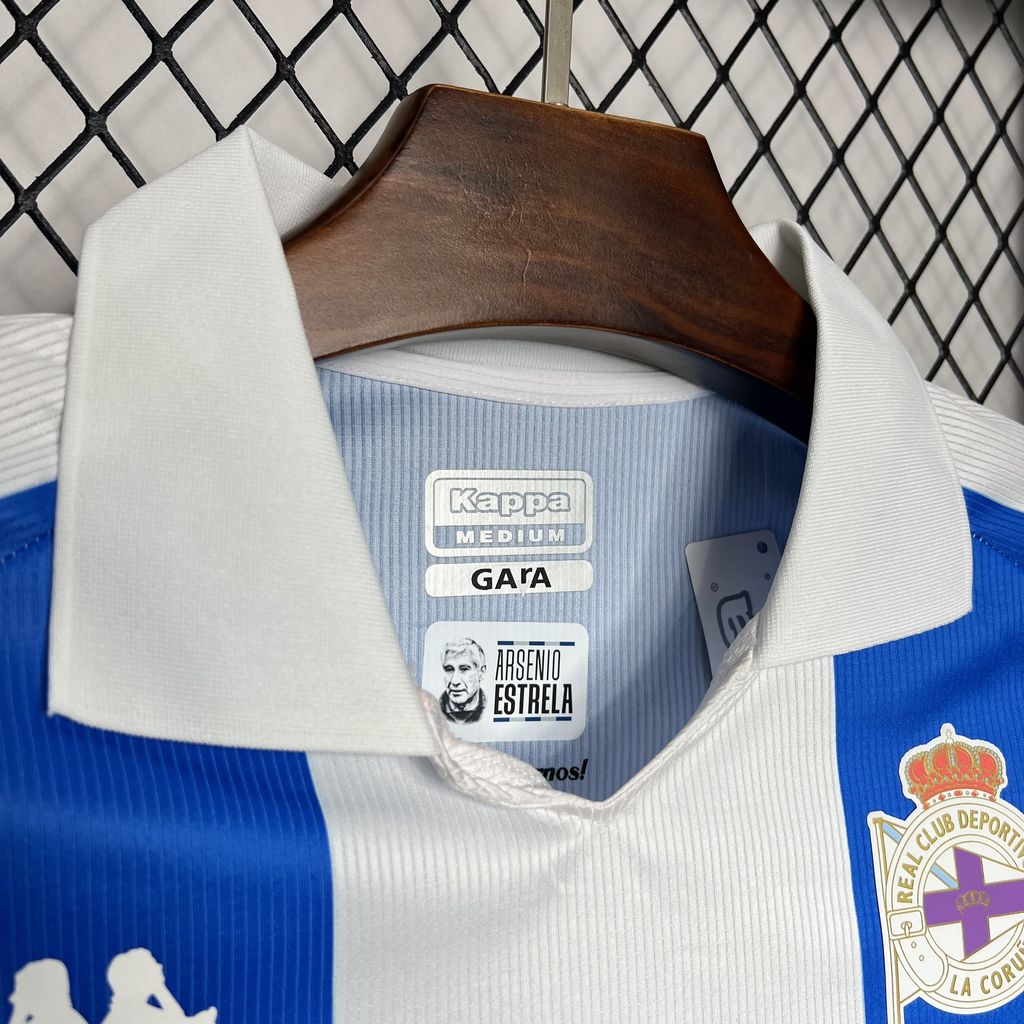 SIUjerseys-Deportivo de La Coruña 24-25 Home Stadium Jersey - Fans Version