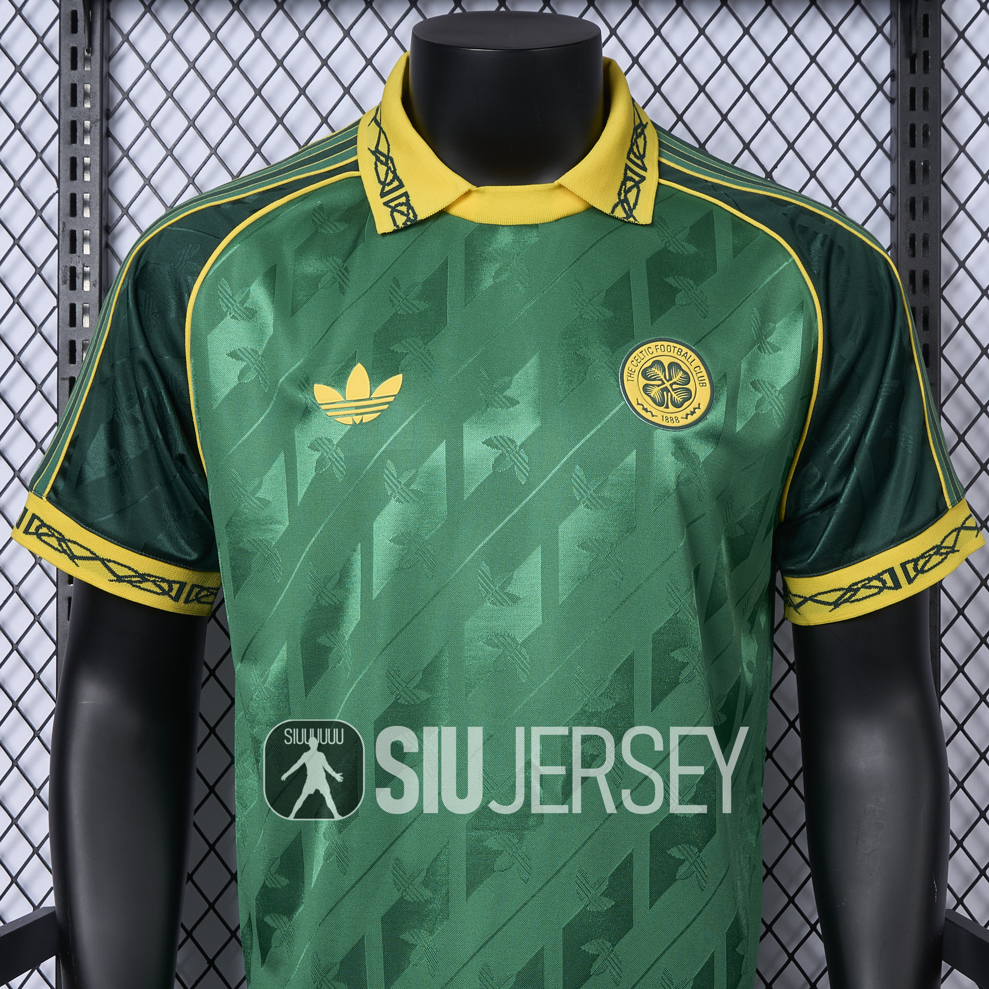 SIUjerseys-Celtic 24-25 Originals LFSTLR Green Jersey - Player Version