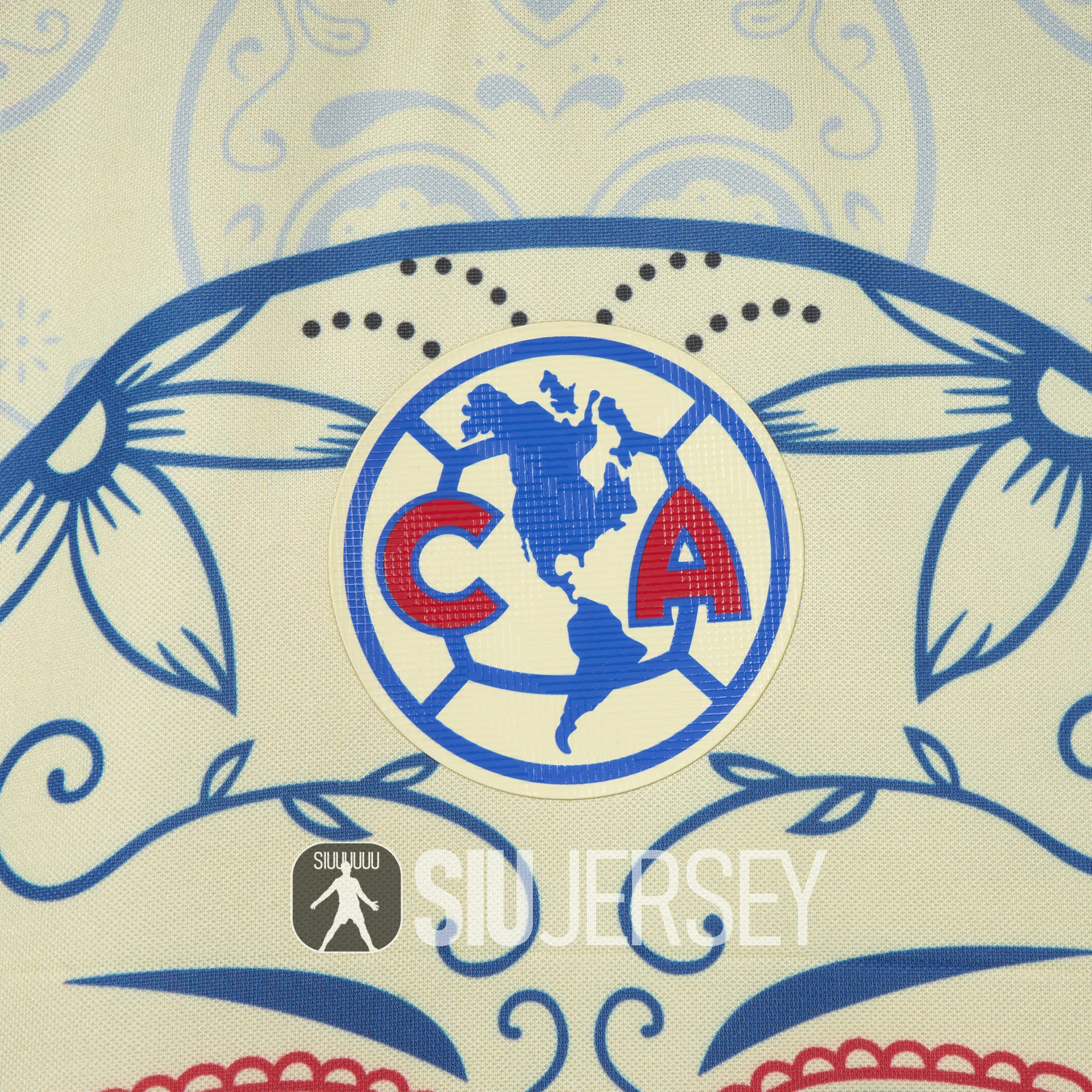 SIUjerseys-Club América 24-25 Day of the Dead Special Edition Jersey - Fans Version