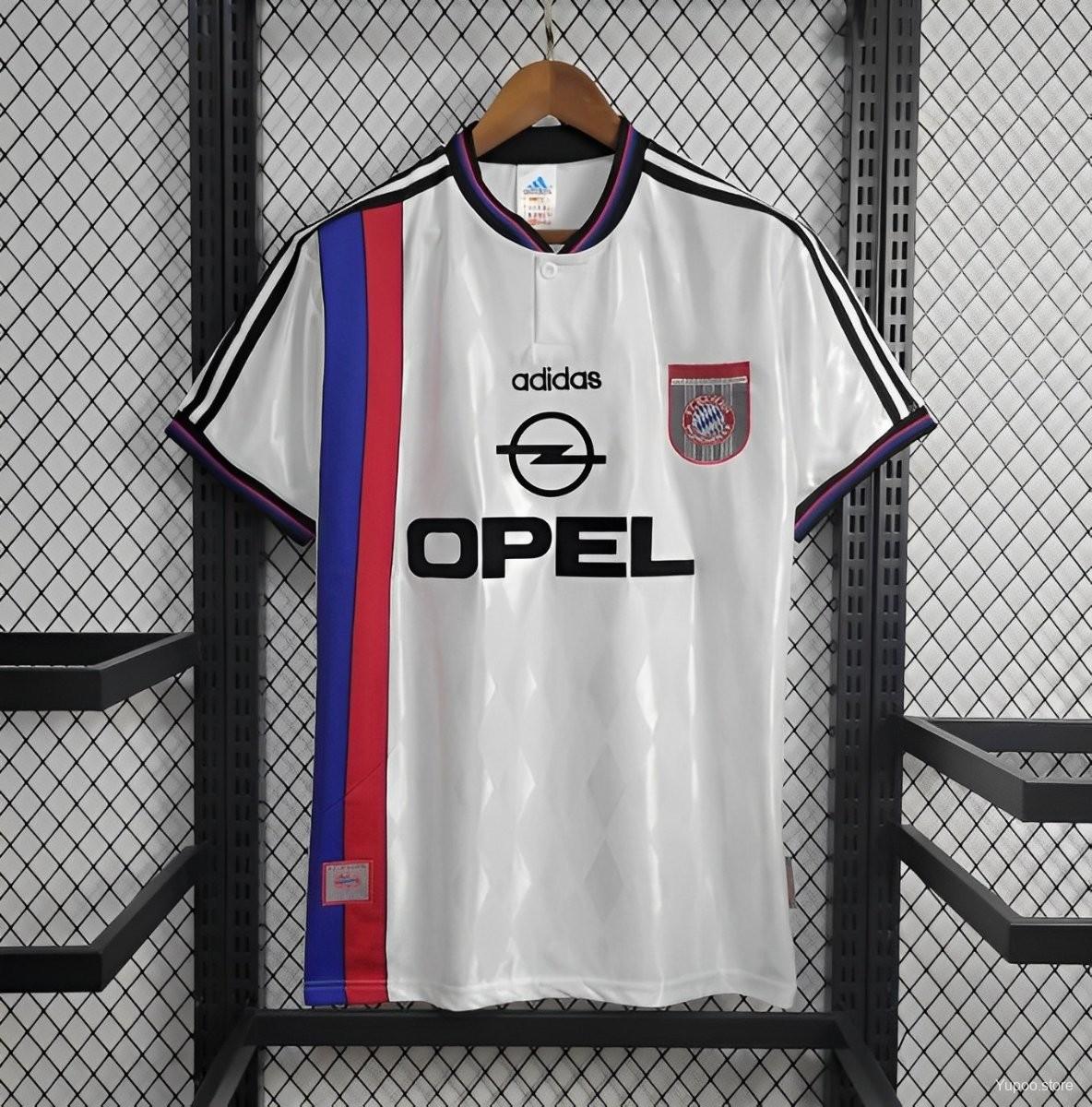 unitedfutballjersey-Retro Bayern Munich 96-98 Away Stadium Jersey