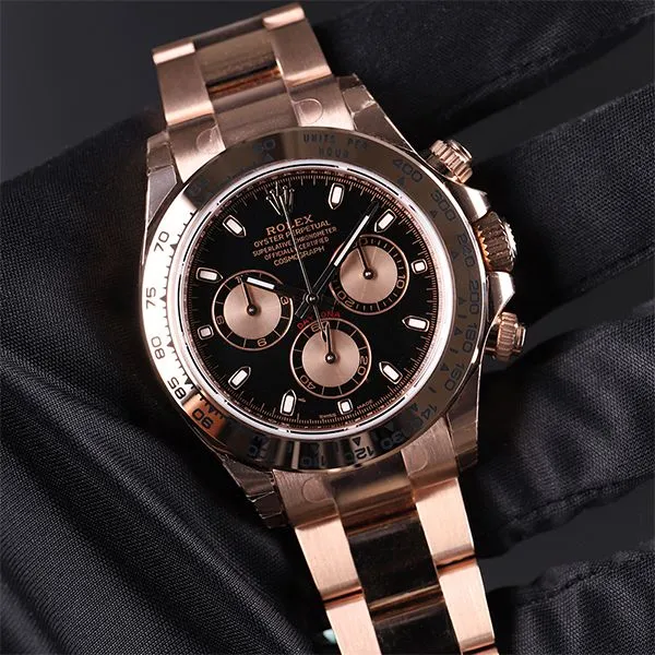 Rolex Cosmograph Daytona Series M116505-0008 Black Disc Watch