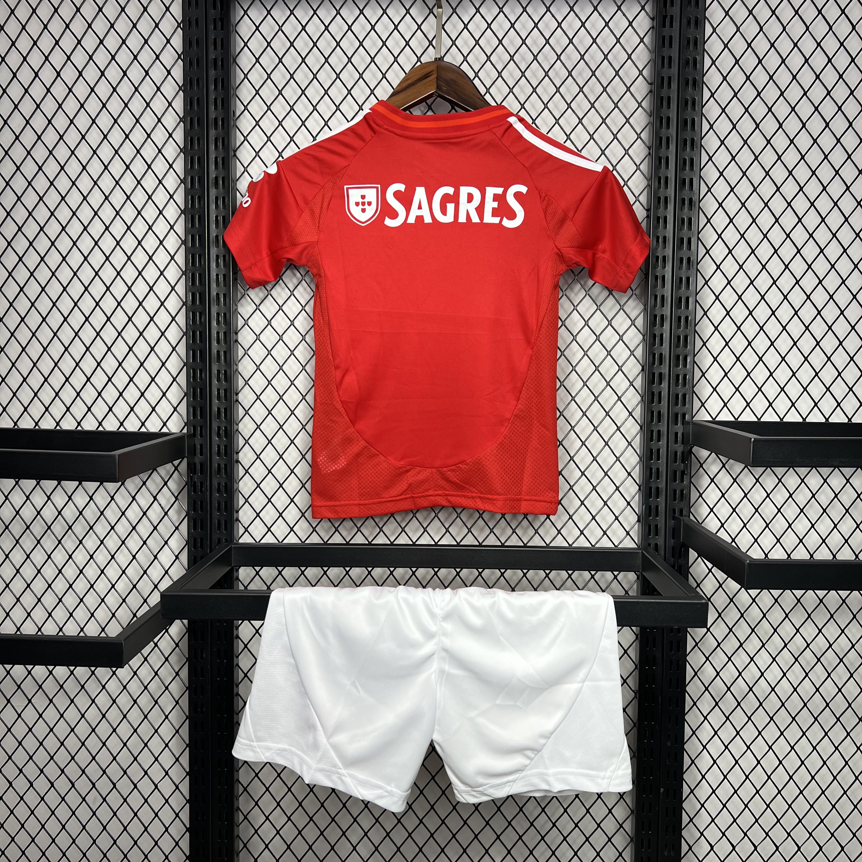 SIUjerseys-Benfica 24-25 Home Stadium Kids Kit