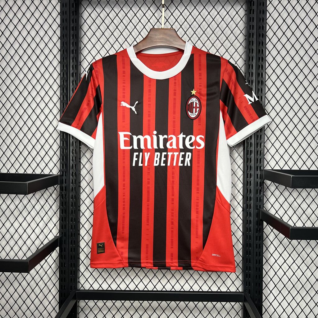 SIUjerseys-AC Milan 24-25 Home Stadium Jersey - Fans Version