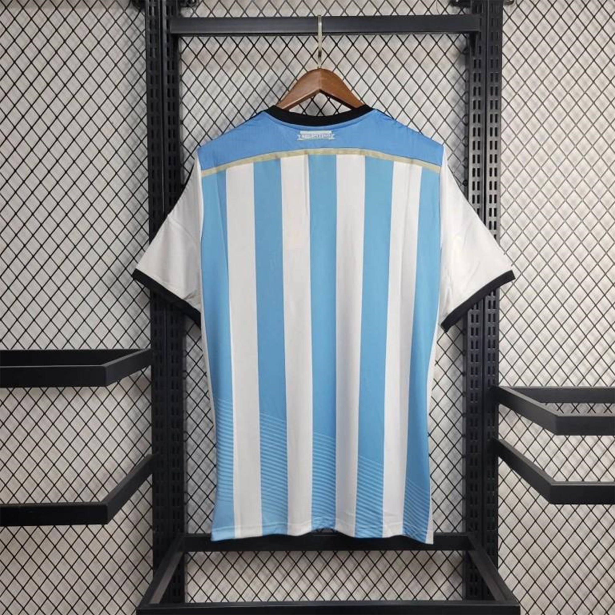SIUjerseys-Retro Argentina 2014 Home Stadium Jersey