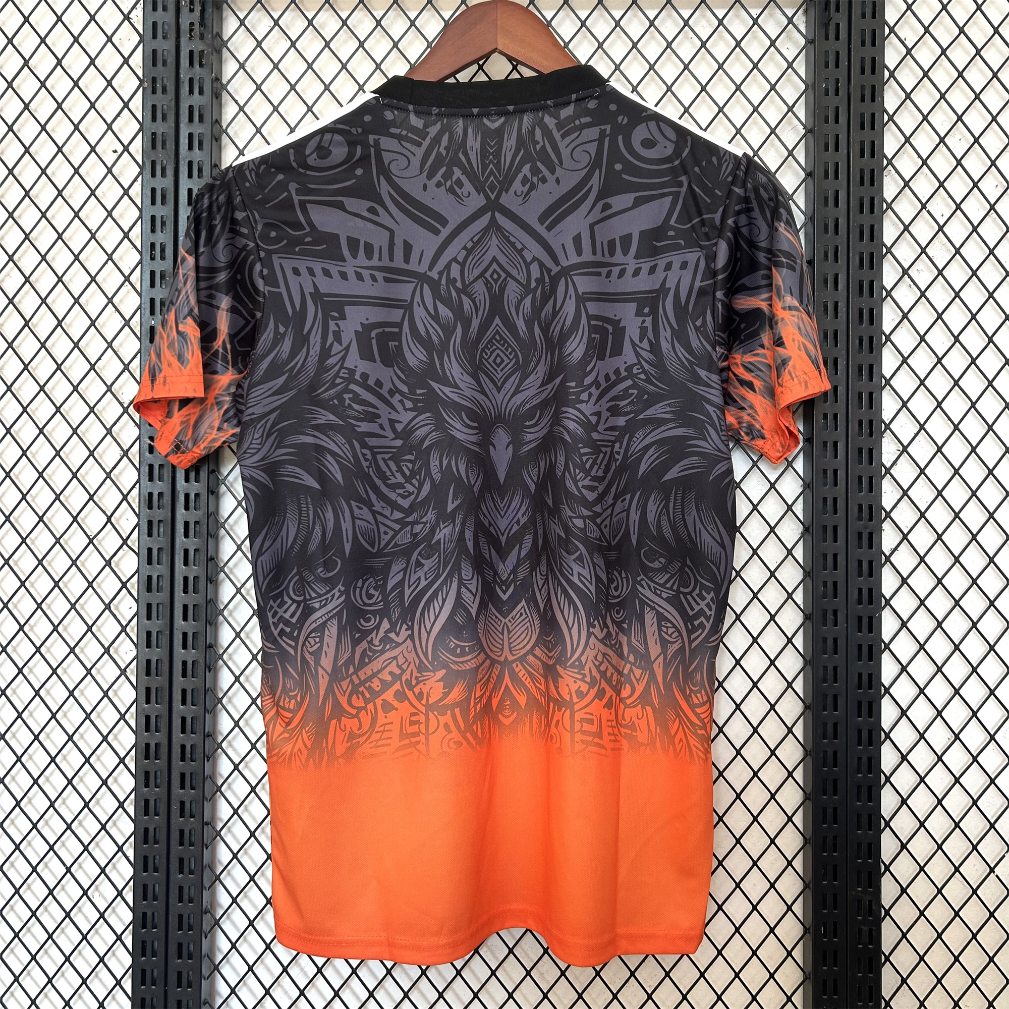 SIUjerseys-Liver.pool 24-25 Orange Fire Phoenix Special Edition Jersey - Fans Version