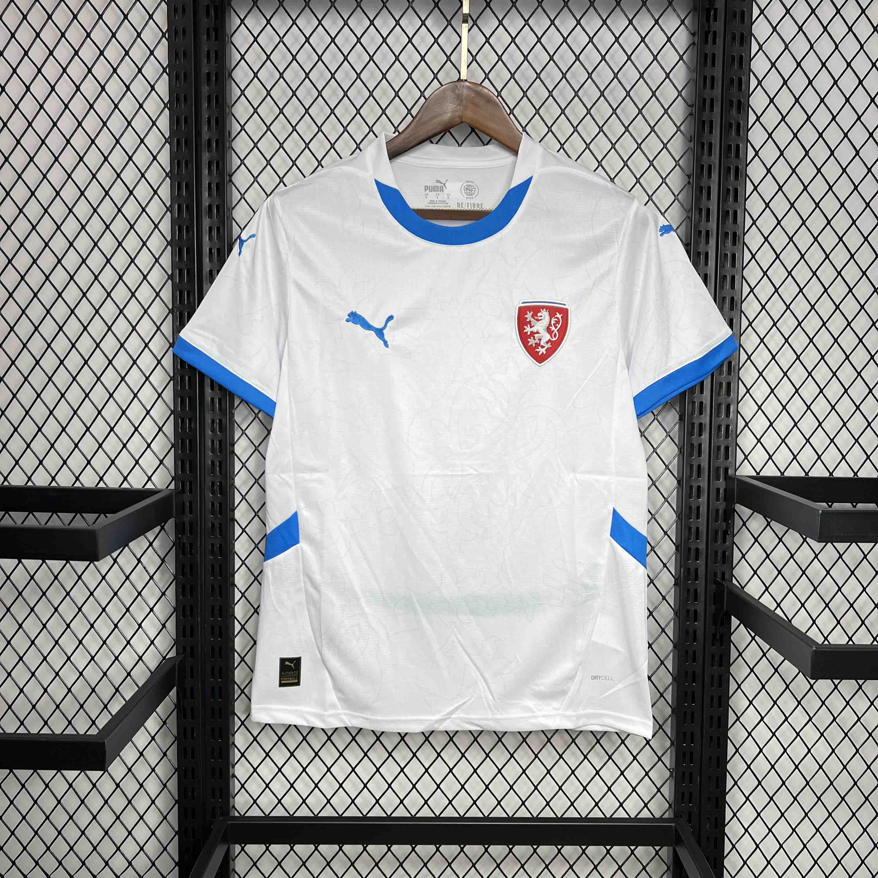 unitedfutballjersey-Czech Republic 2024 Away Jersey - Fans Version