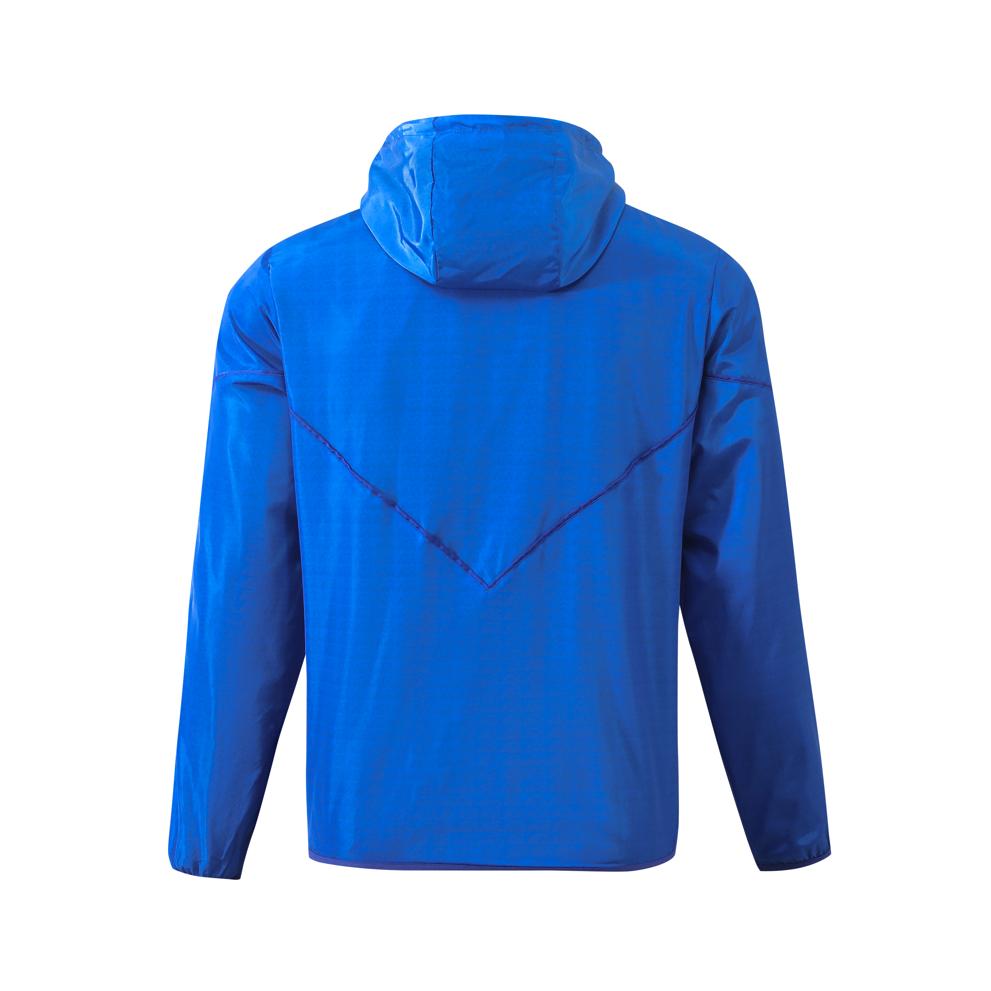SIUjerseys-Argentine 2024 Vintage Style Blue Hooded Windbreaker - Player Version
