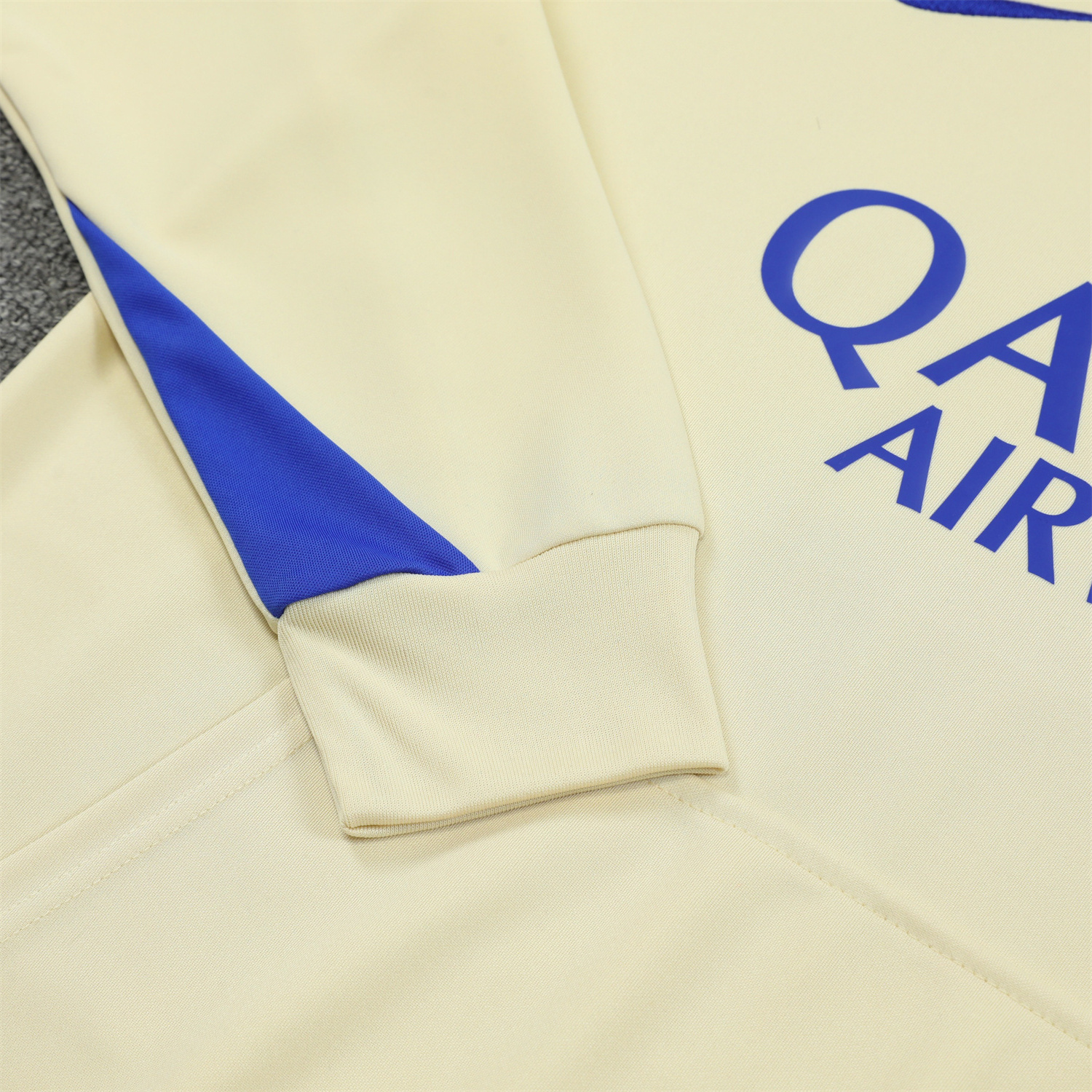 SIUjerseys-Inter Milan 24-25 Training Hoodie Set - Yellow Hoodie and Blue - Gray Pants