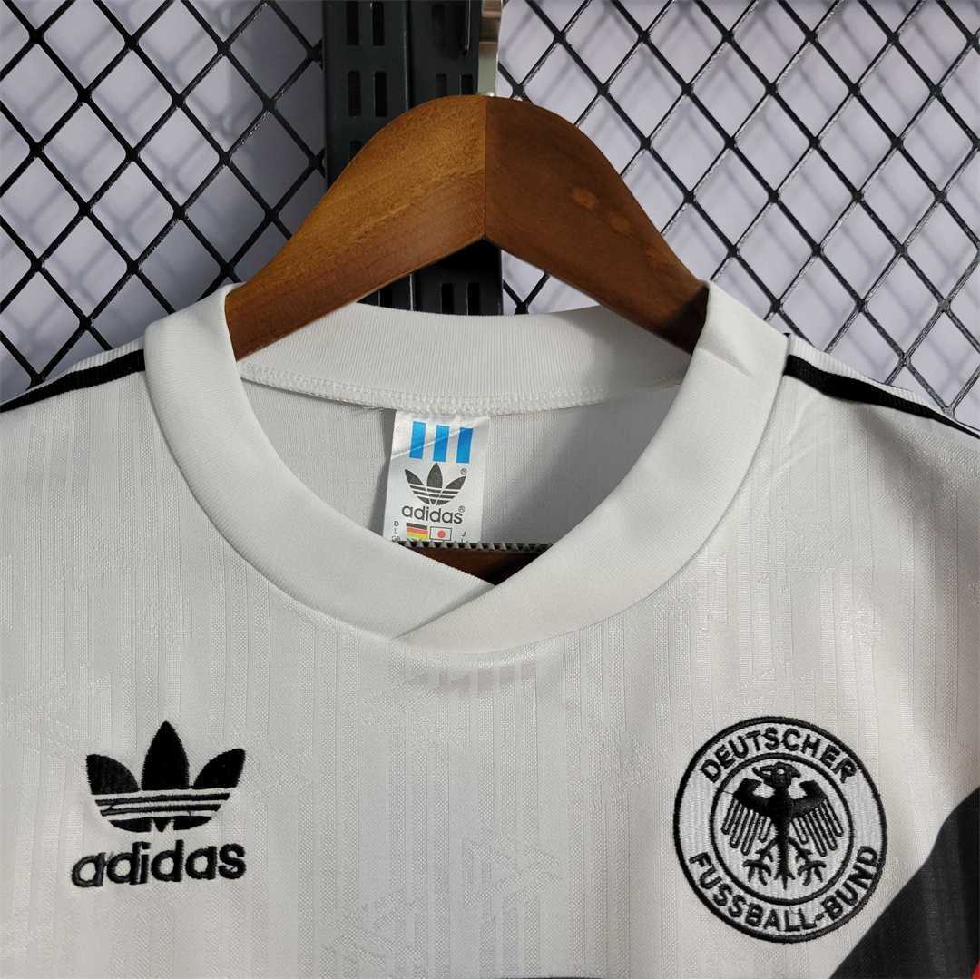SIUjerseys-Retro Germany 1990 Home Stadium Jersey