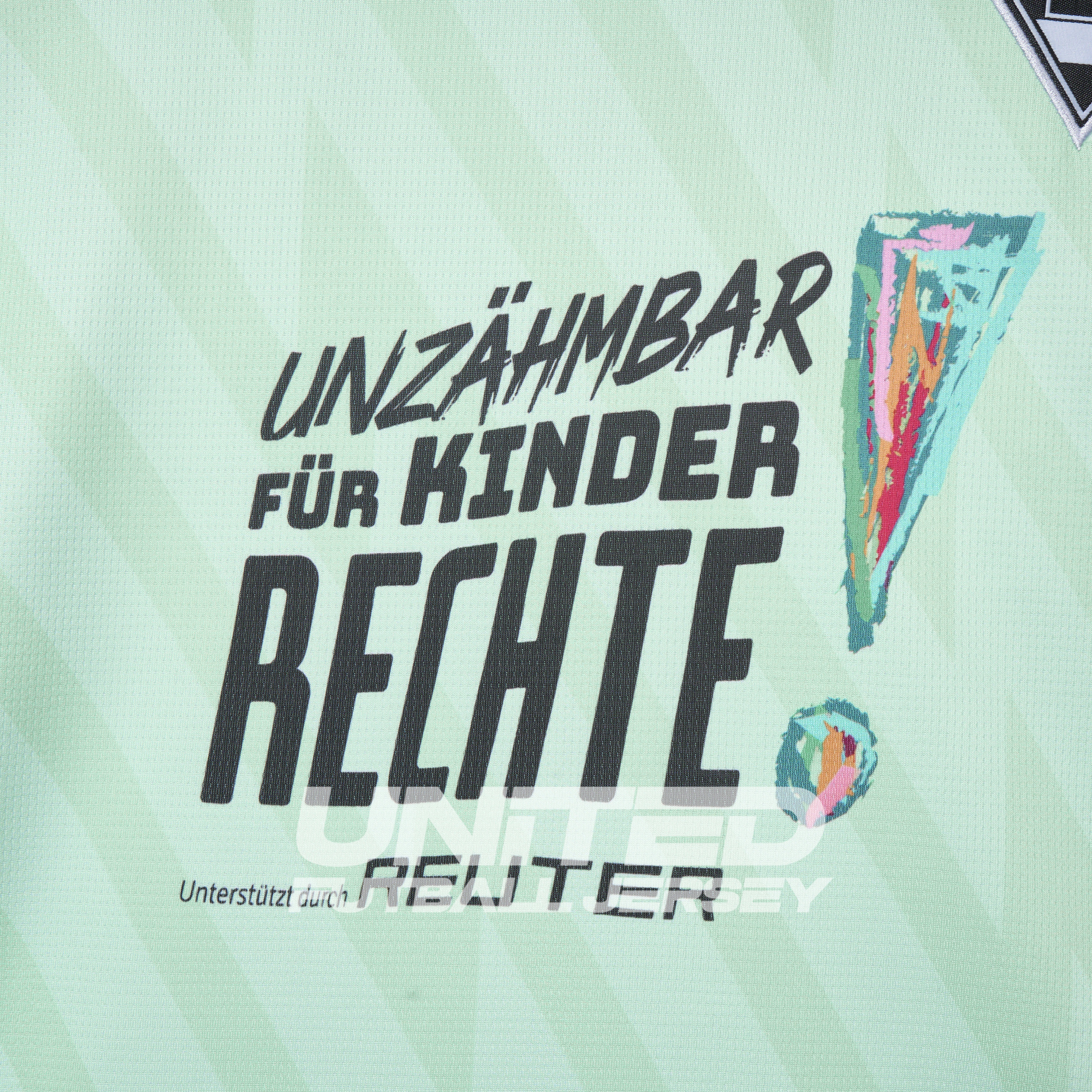 unitedfutballjersey-Borussia Mönchengladbach 24-25 World Children's Day Special Jersey - Fans Version