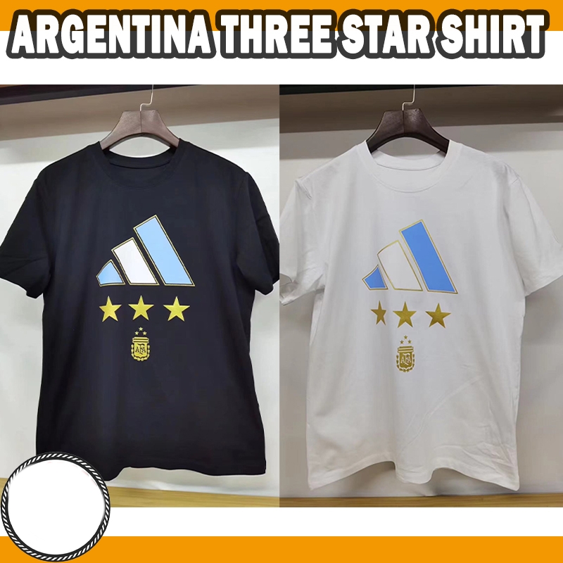 SIUjerseys-Three Star Argentina Champion Shirt 2022 World Cup