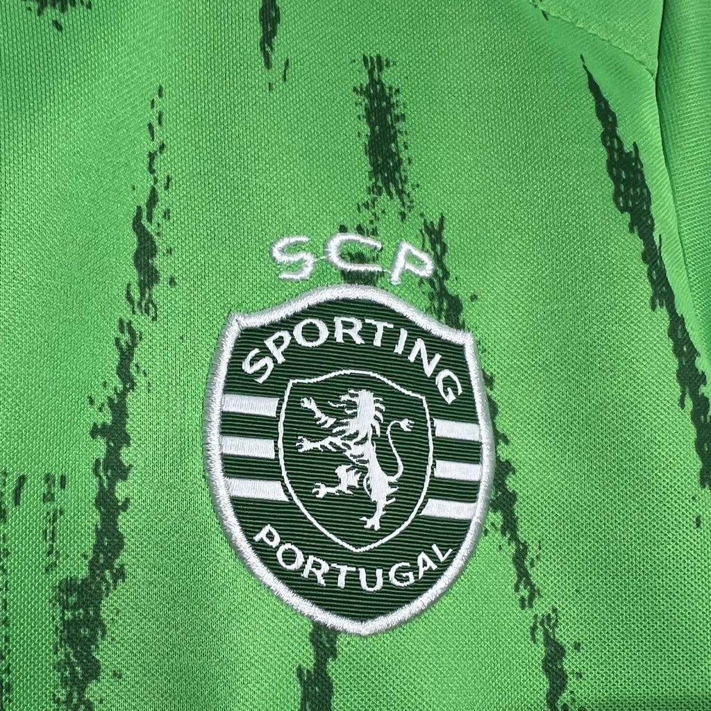 SIUjerseys-Sporting CP Portugal 24-25 Third Kids Kit