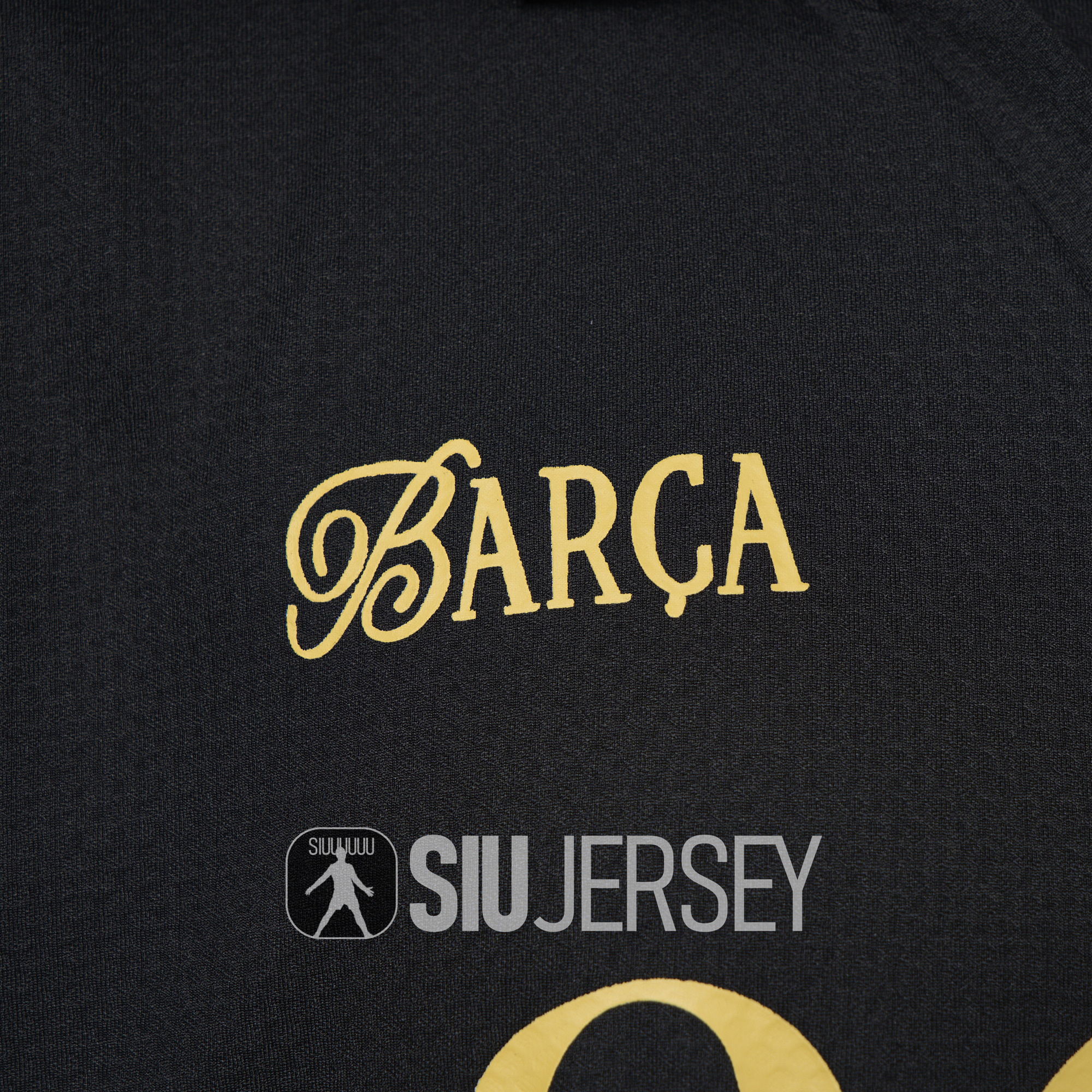 SIUjerseys-Barcelona 24-25 Yamal Anniversary Black Jersey - Player Version