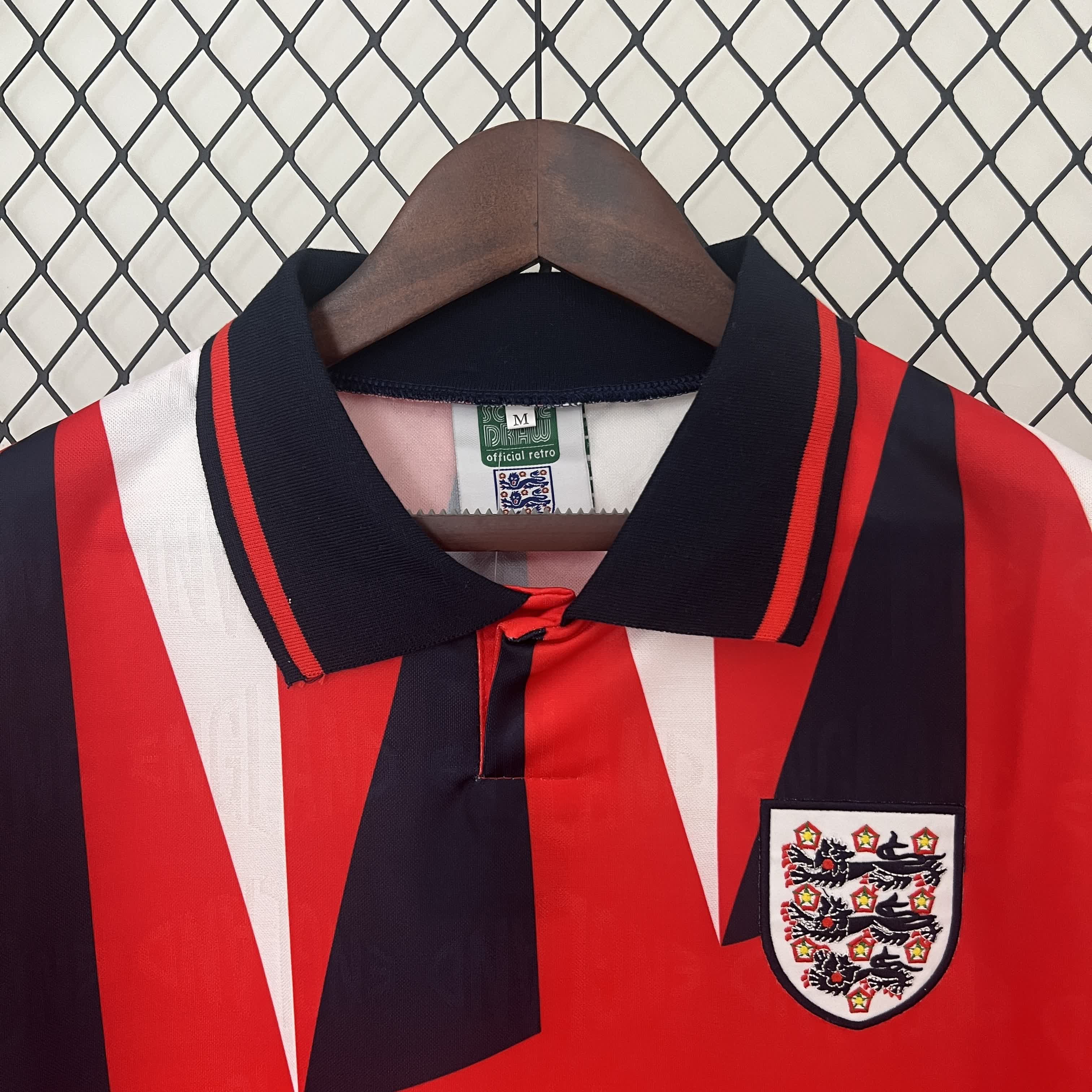 SIUjerseys-Retro England 1992 Away Jersey - Fans Version