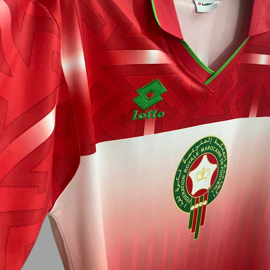 SIUjerseys-Retro Morocco 1994 Home Jersey