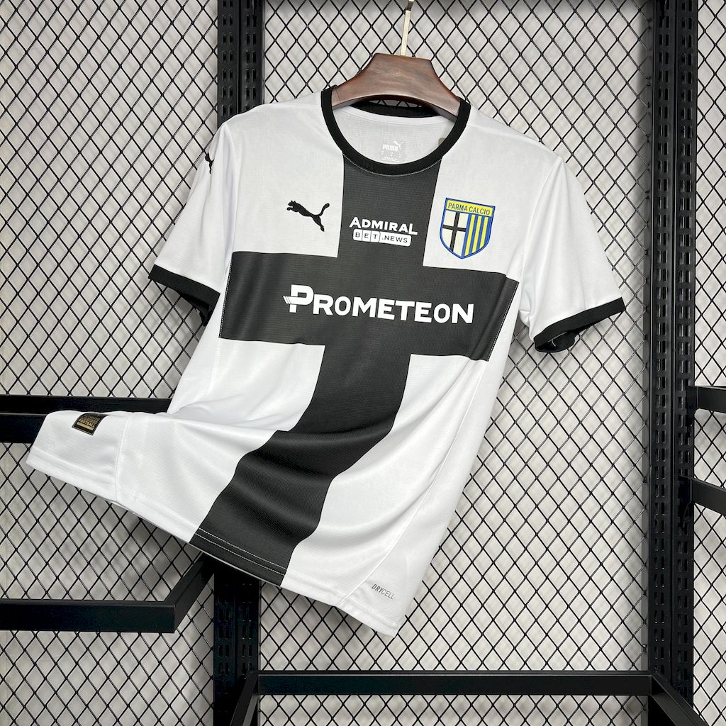 SIUjerseys-Parma 24-25 Home Stadium Jersey - Fans Version