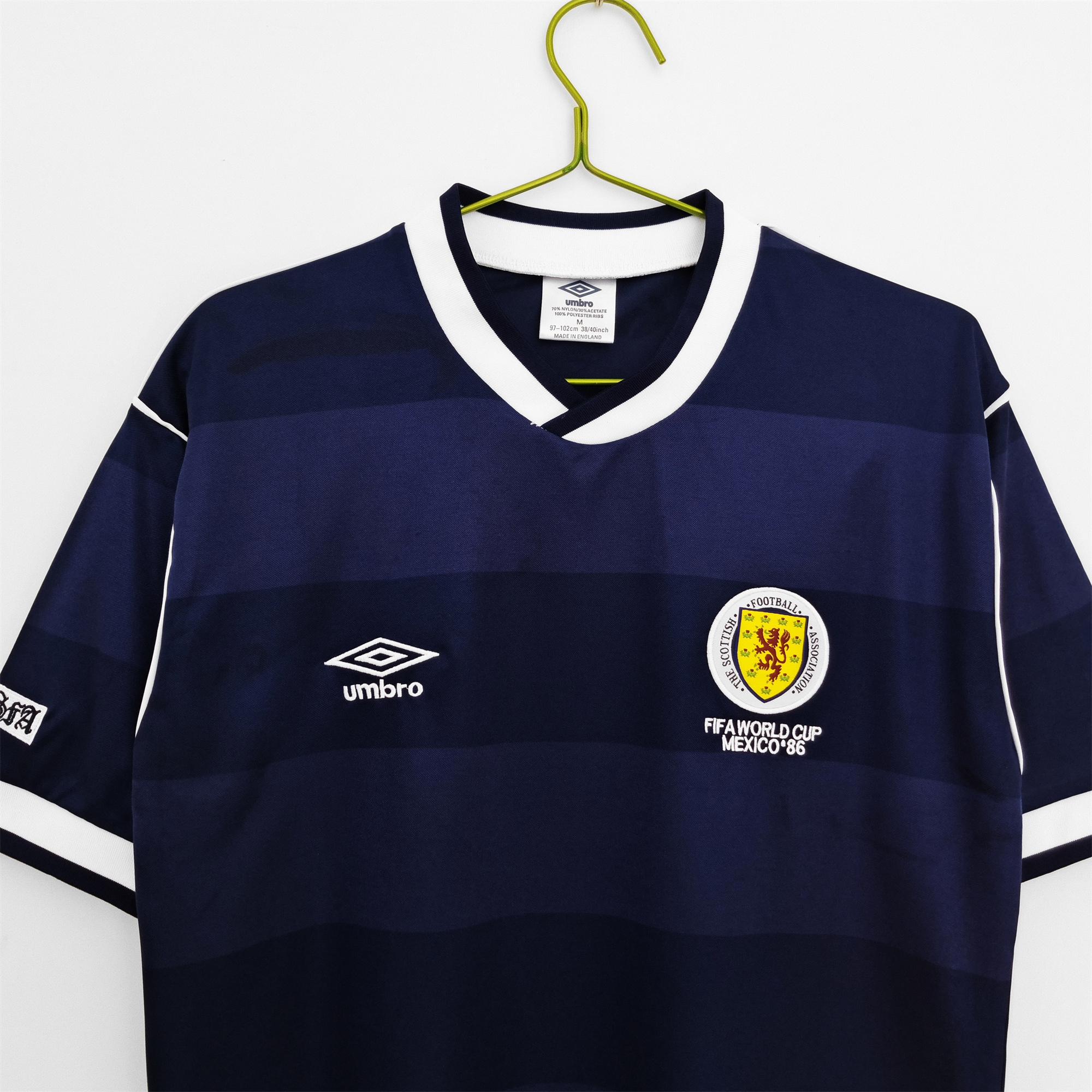 SIUjerseys-Retro S-c-o.t l.a-n.d 1987-88 Home Jersey - Fans Version