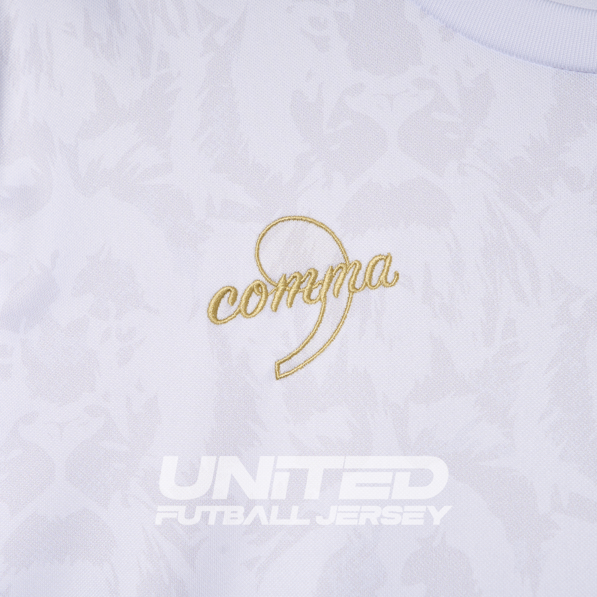 unitedfutballjersey-England 2024-25 COMMA White Special Edition Jersey - Fans Version