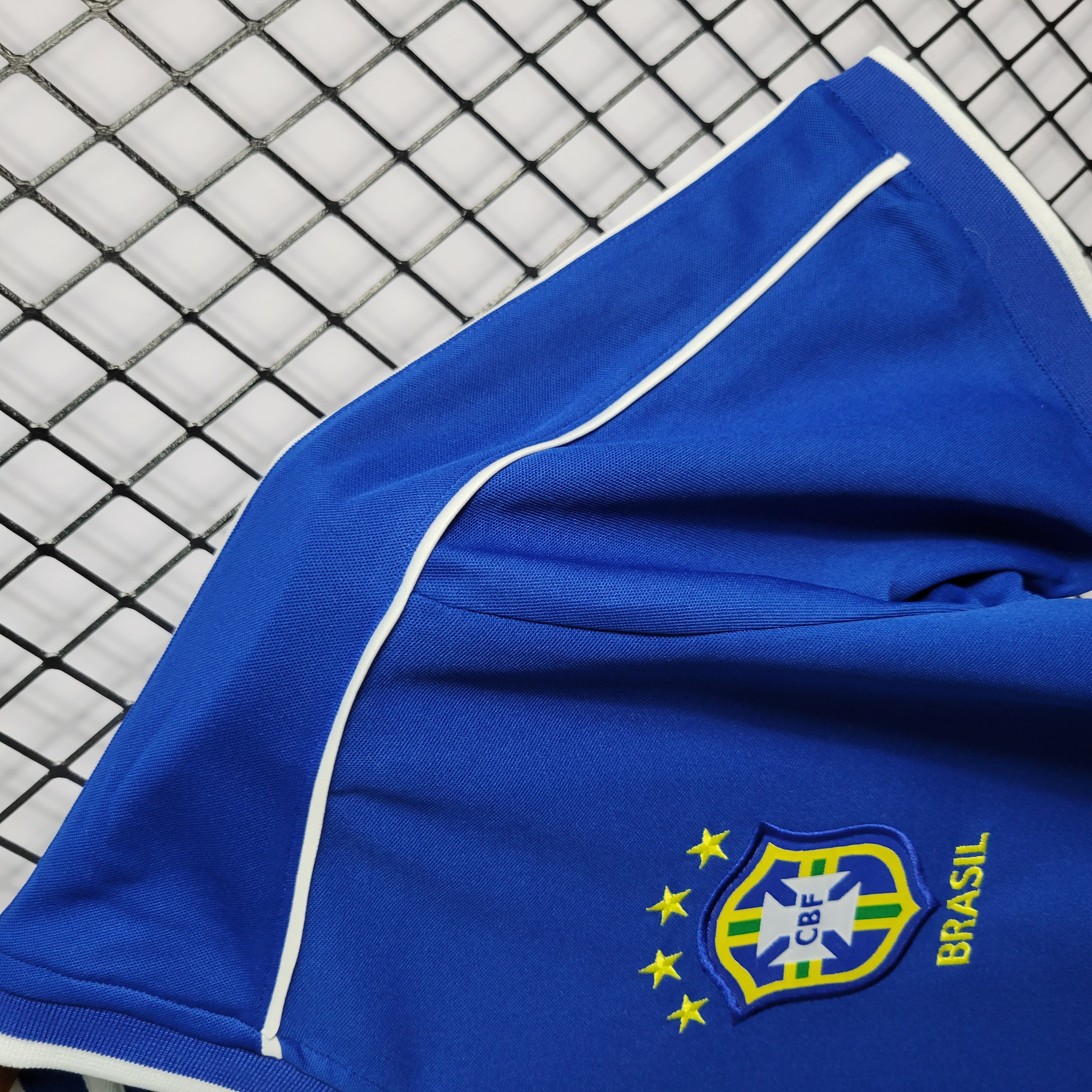 SIUjerseys-Retro Brazil 1998 Away Stadium Jersey