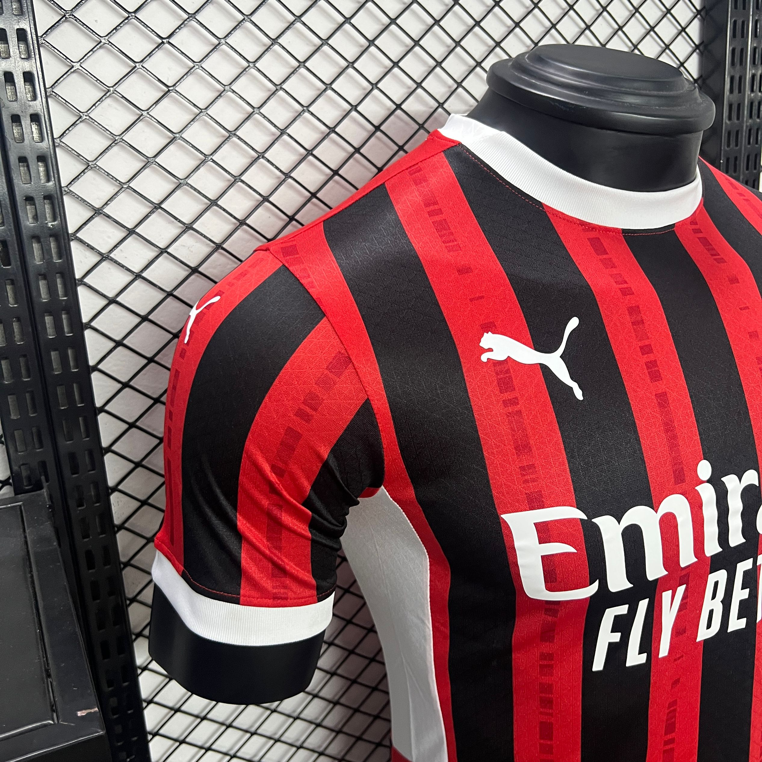 unitedfutballjersey-AC Milan 24-25 Home Stadium Jersey - Player Version