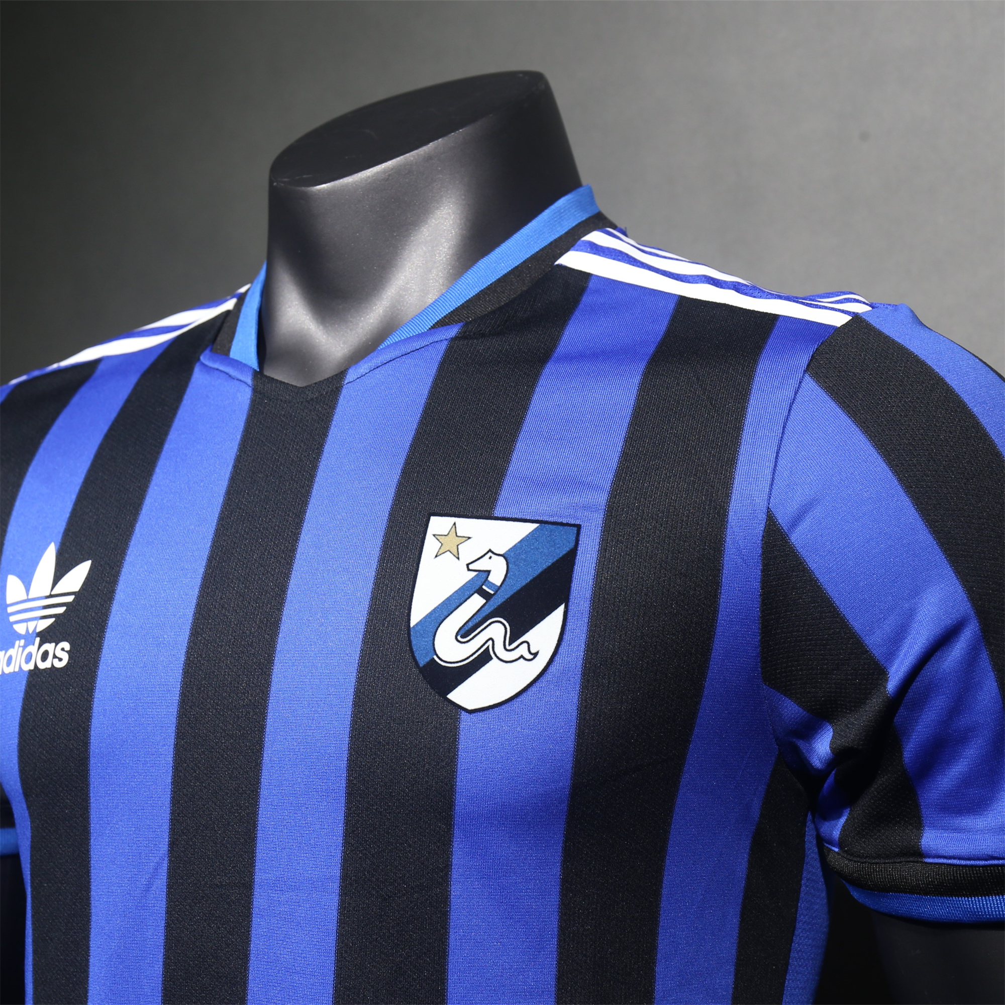 SIUjerseys-Inter Milan 24-25 Trefoil Vintage Unsponsored Special Jersey