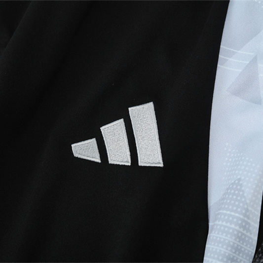 SIUjerseys-Real Madrid 2025 Kids Long Sleeve Training Set - Three Color Mixing