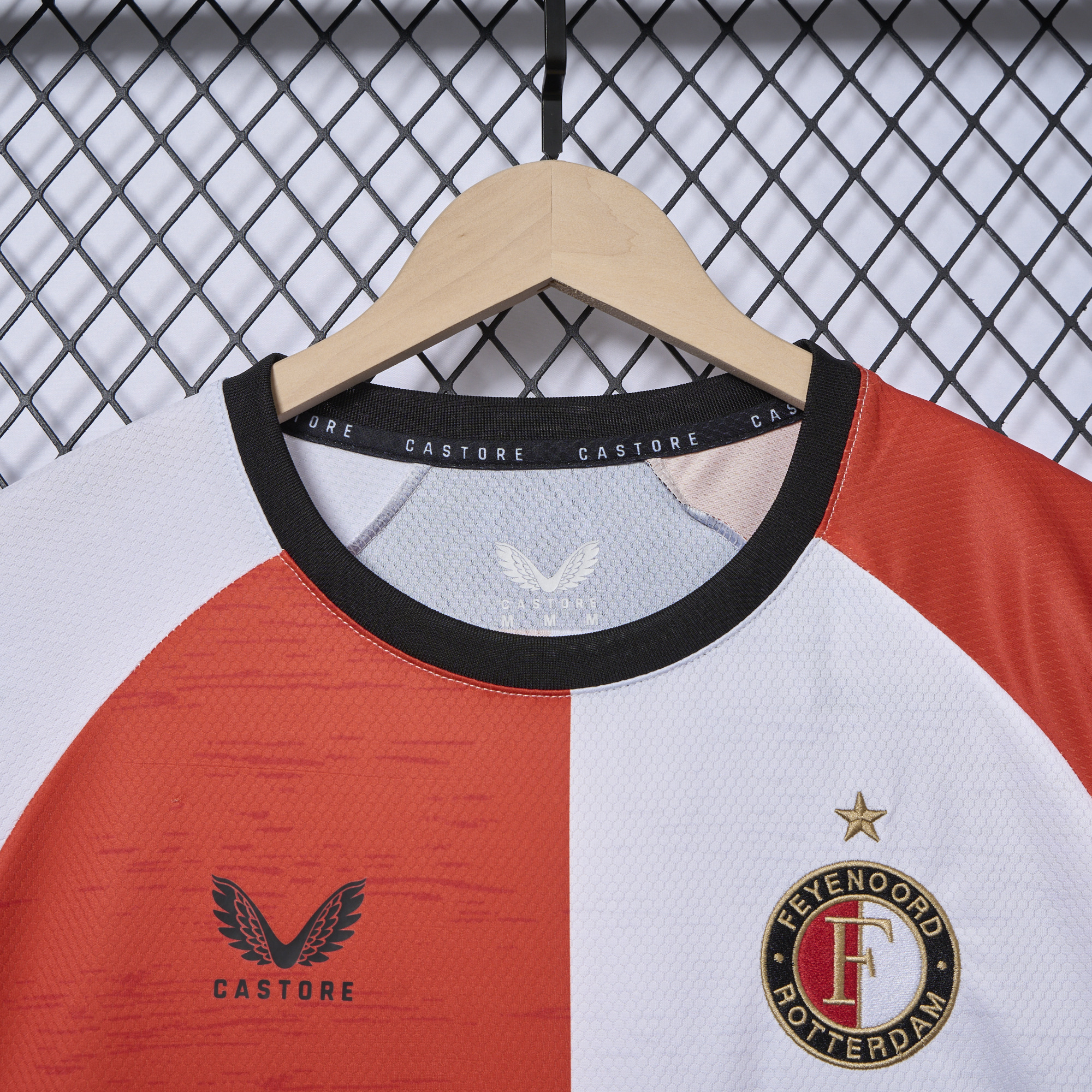 SIUjerseys-Feyenoord 24-25 Home Stadium Jersey - Fans Version