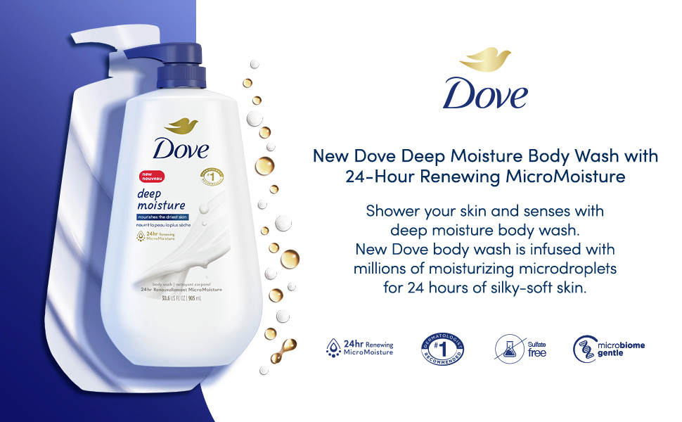 Dove Deep Moisture Body Wash