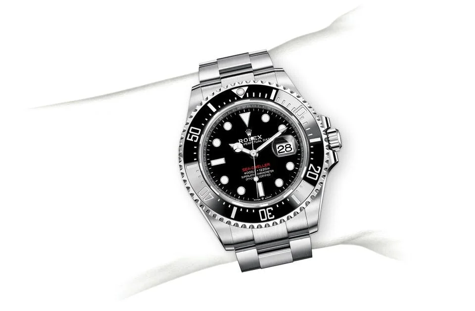 Rolex Sea-Dweller in Oystersteel, m126600-0002 | Lee Michaels Fine Jewelry