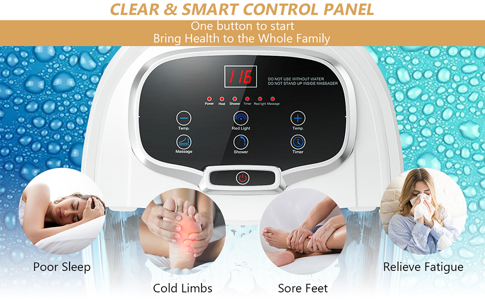 Foot Spa Bath Massager