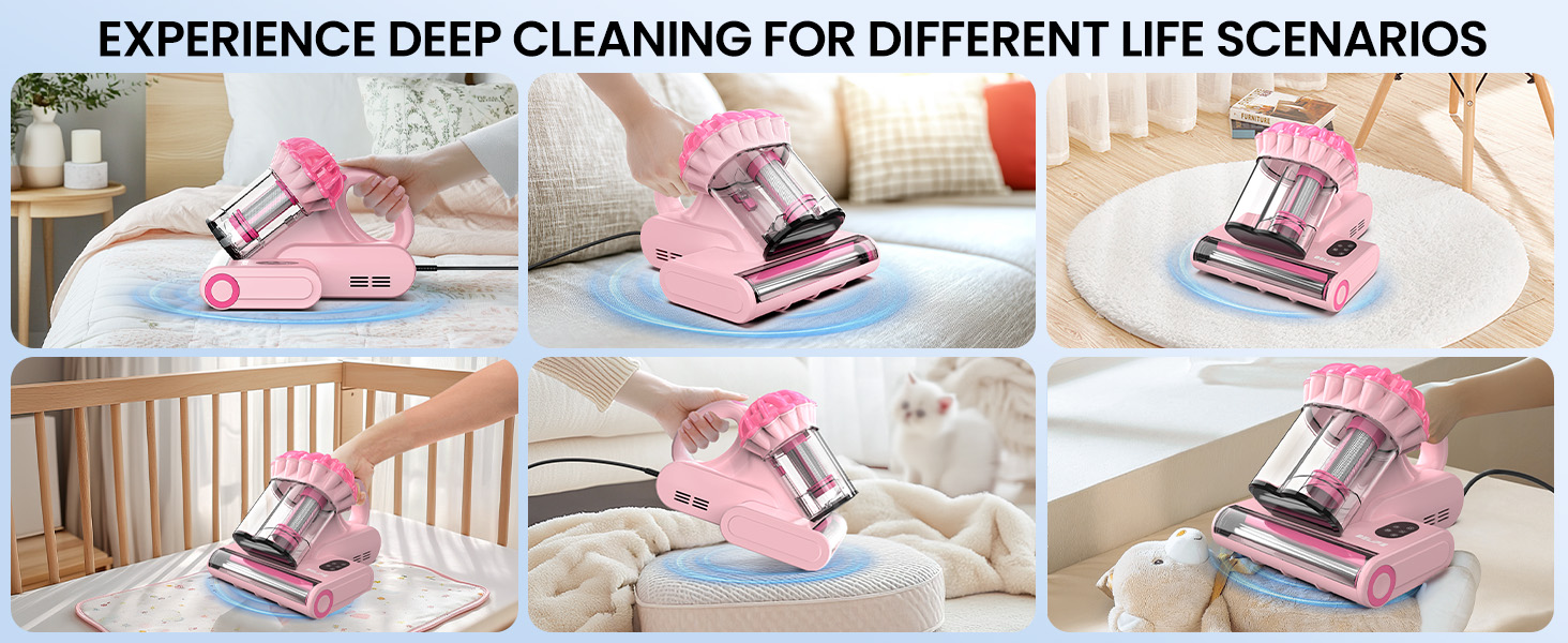 EXPERIENCE DEEP CLEANING FOR DIFFERENT LIFE SCENARIOS