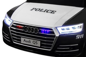 Kidix electric children's car children Audi Q5 Police 2x 40W 12V 7Ah children's car electric car