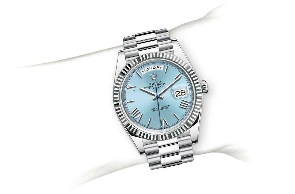 Rolex Day-Date in Platinum, m228236-0012 | Europe Watch Company