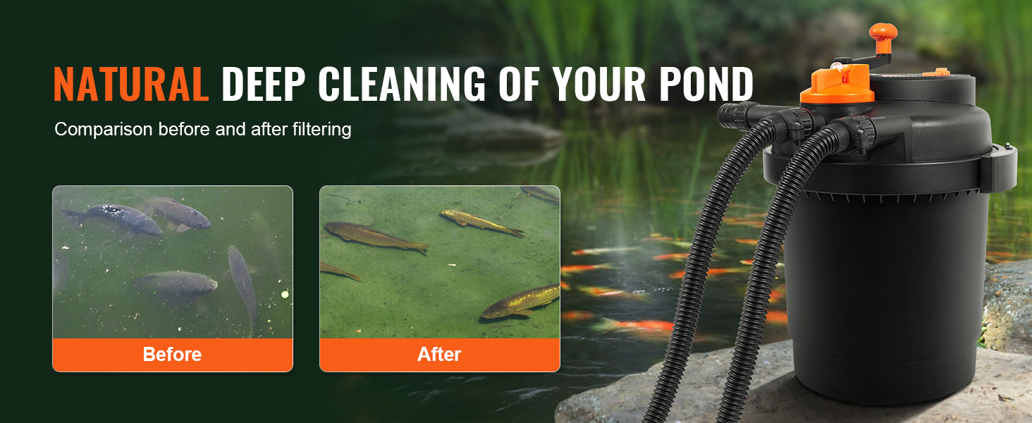 pond pressure bio filter