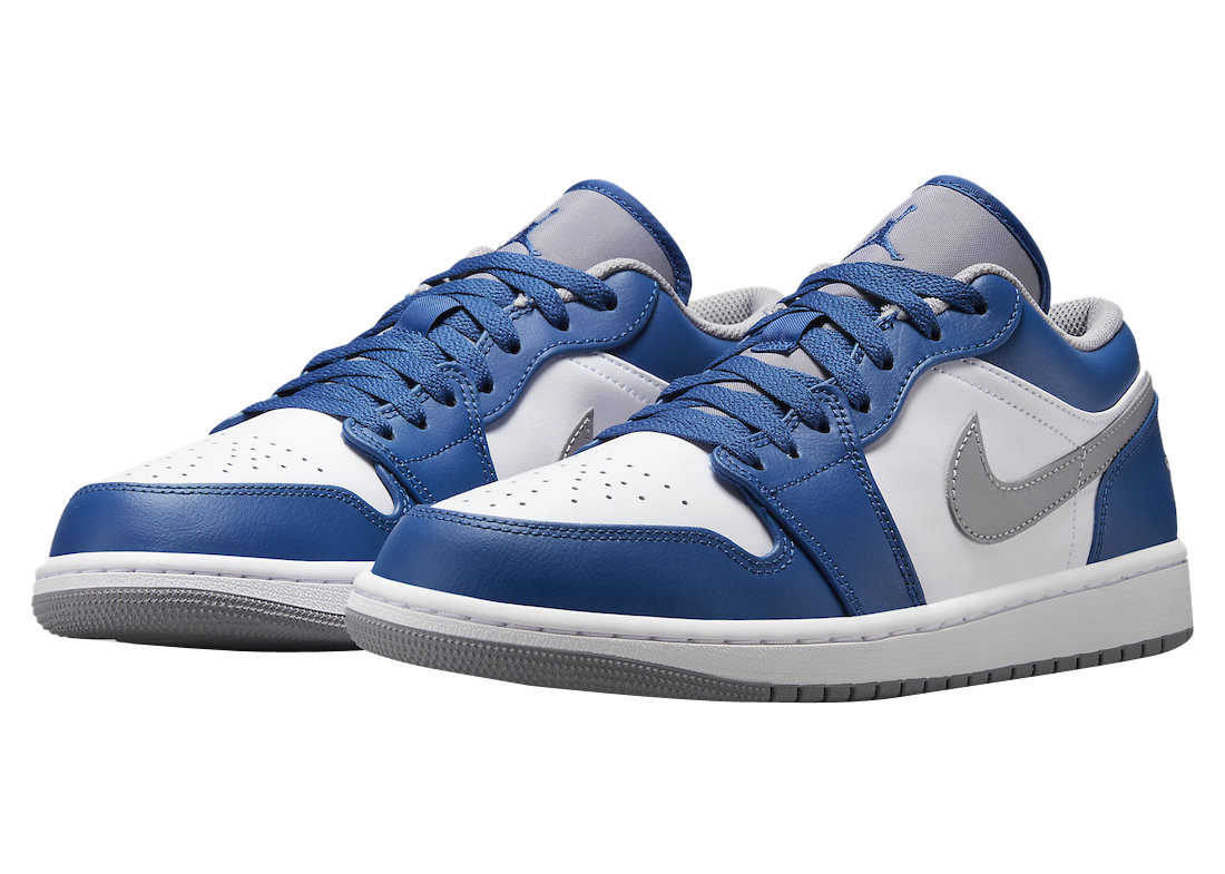 Air Jordan 1 Low True Blue 553558-412