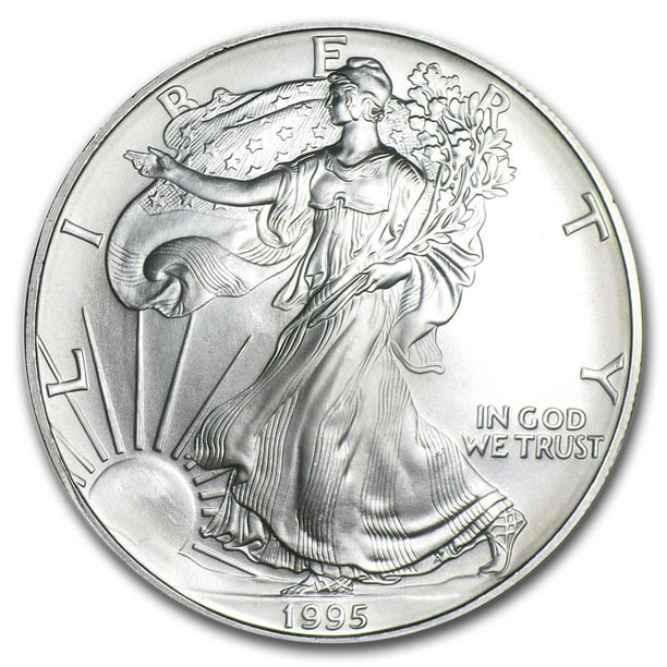 1995 1 oz American Silver Eagle Coin BU