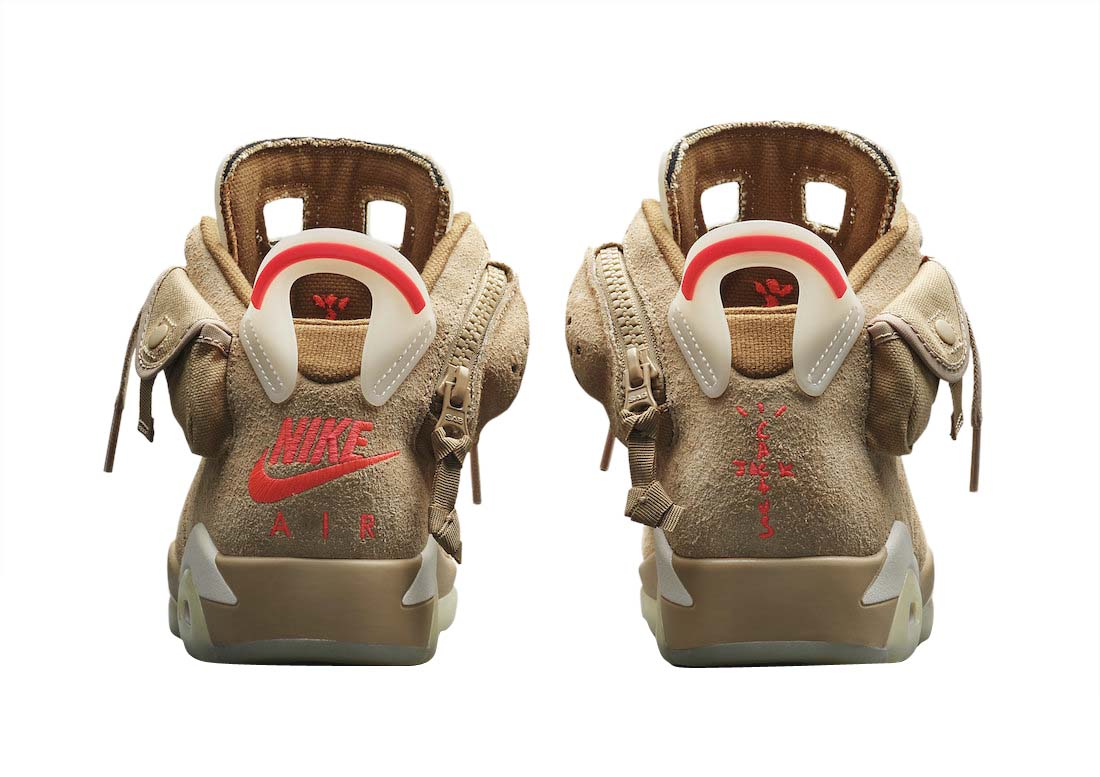 Travis Scott x Air Jordan 6 British Khaki DH0690-200