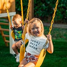 AVENLUR OUTDOOR SWINGSET Playset Climb Swing Outdoor swingset Slide Toddlers kids