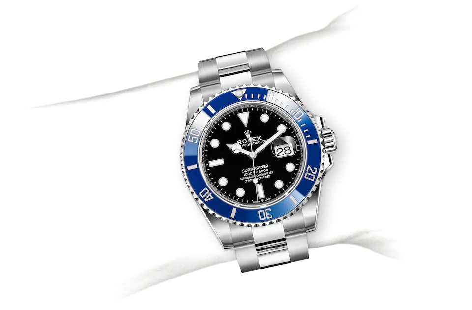 Rolex Submariner in 18 ct white gold M126619LB-0003 at J. Licht & Sons Rolex Boutique